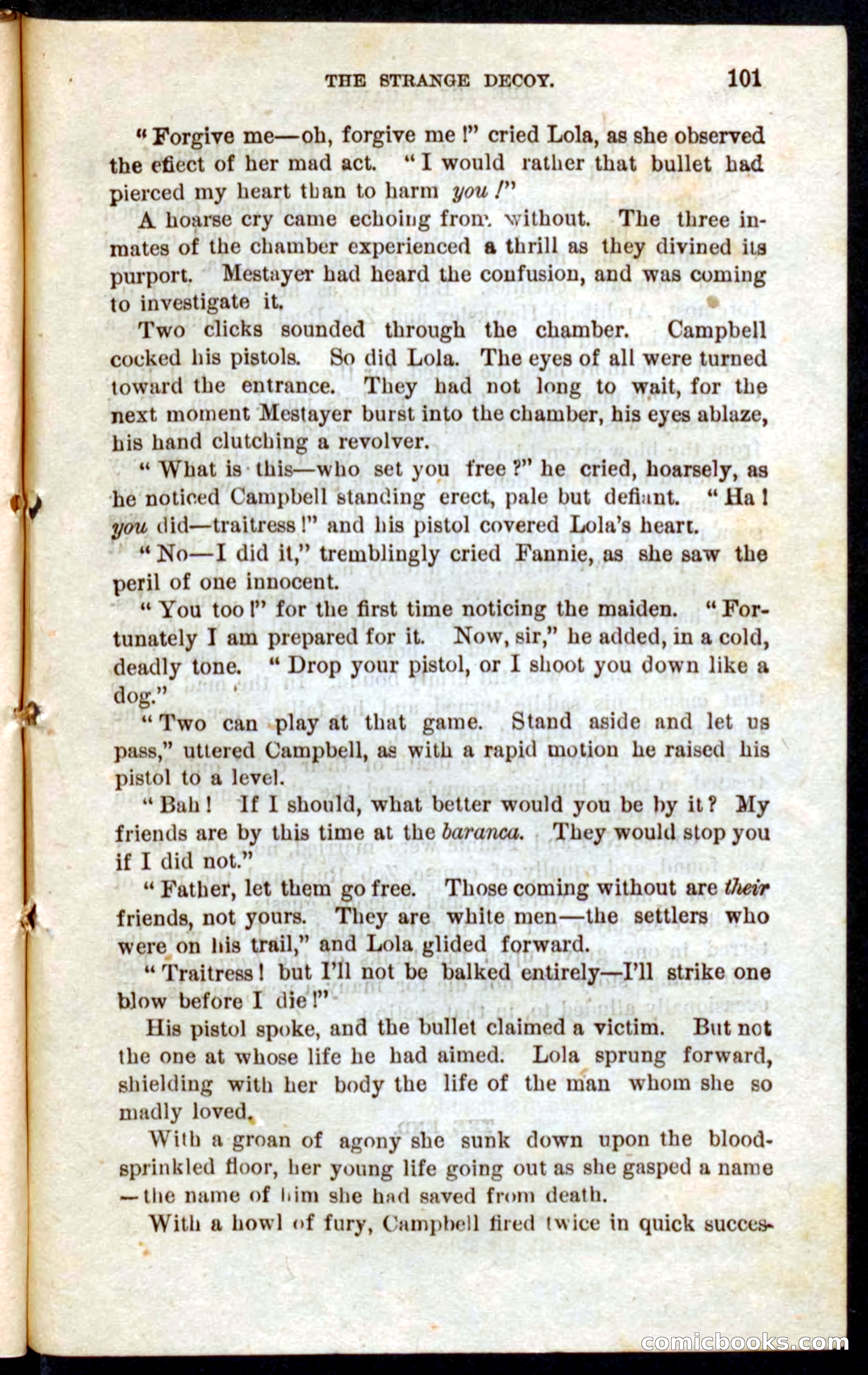 Beadle's Pocket Novels No. 59: The Texas Hawks — page 97 of 100