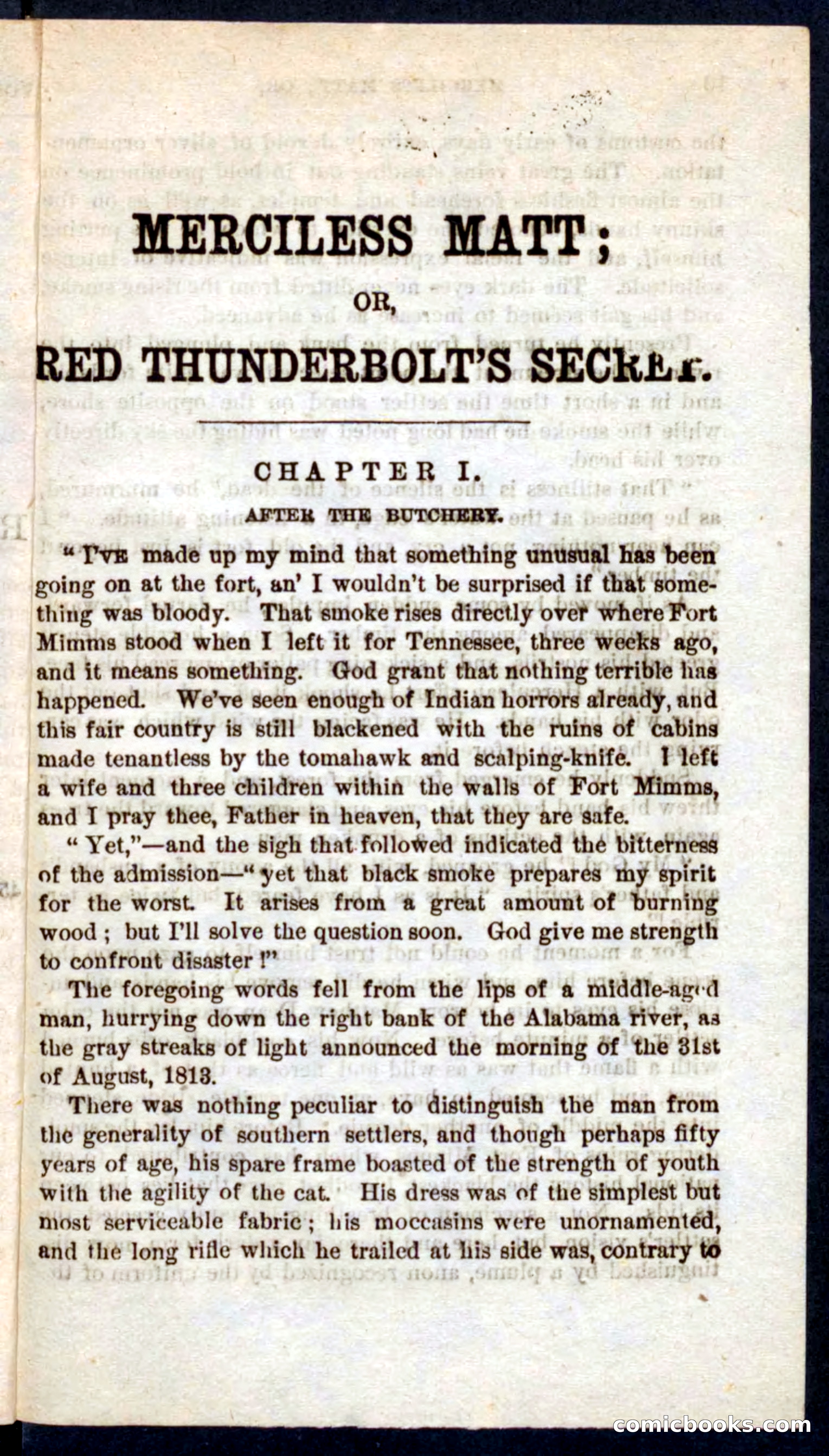Beadle's Pocket Novels No. 60: Merciless Matt — page 5 of 100