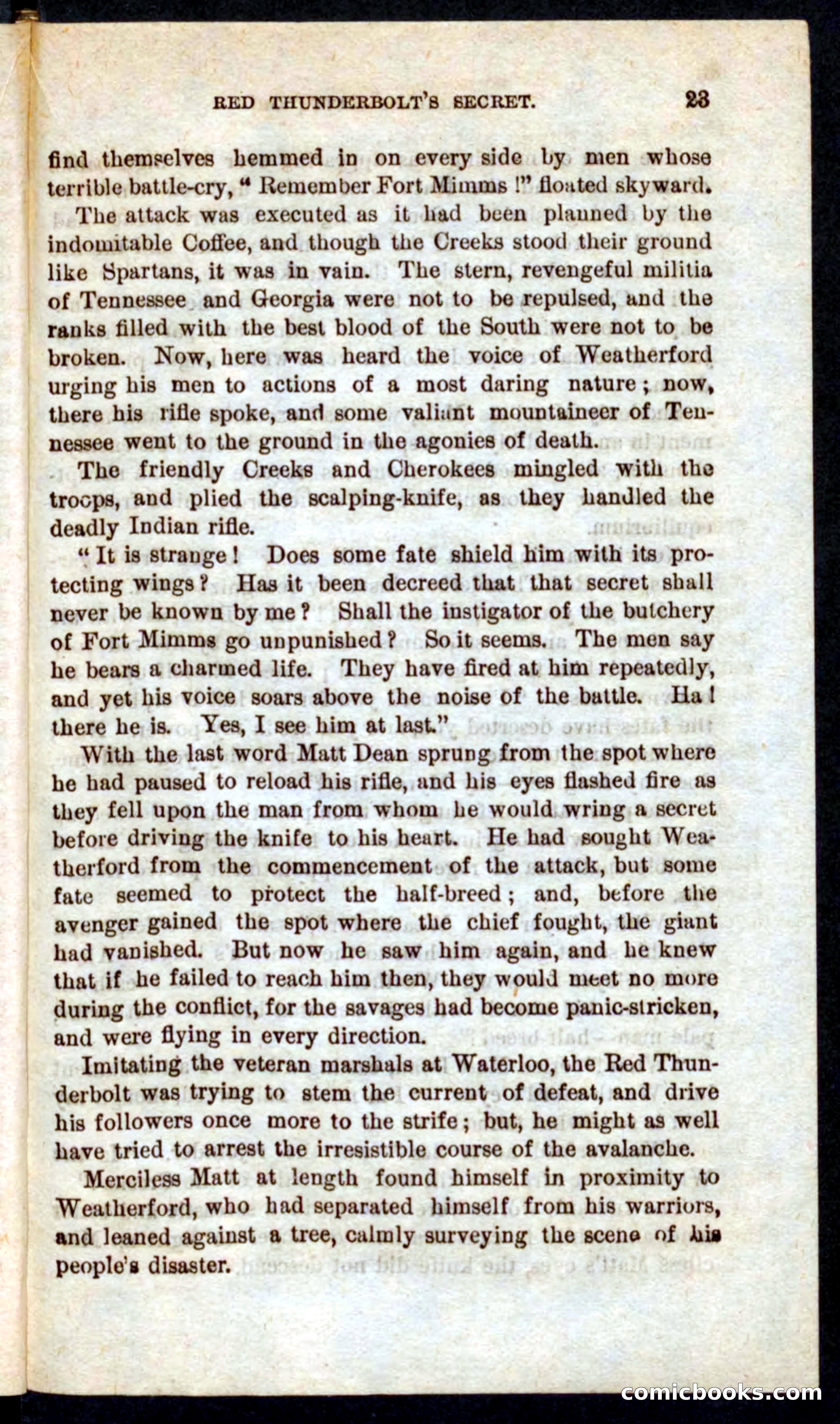 Beadle's Pocket Novels No. 60: Merciless Matt — page 19 of 100