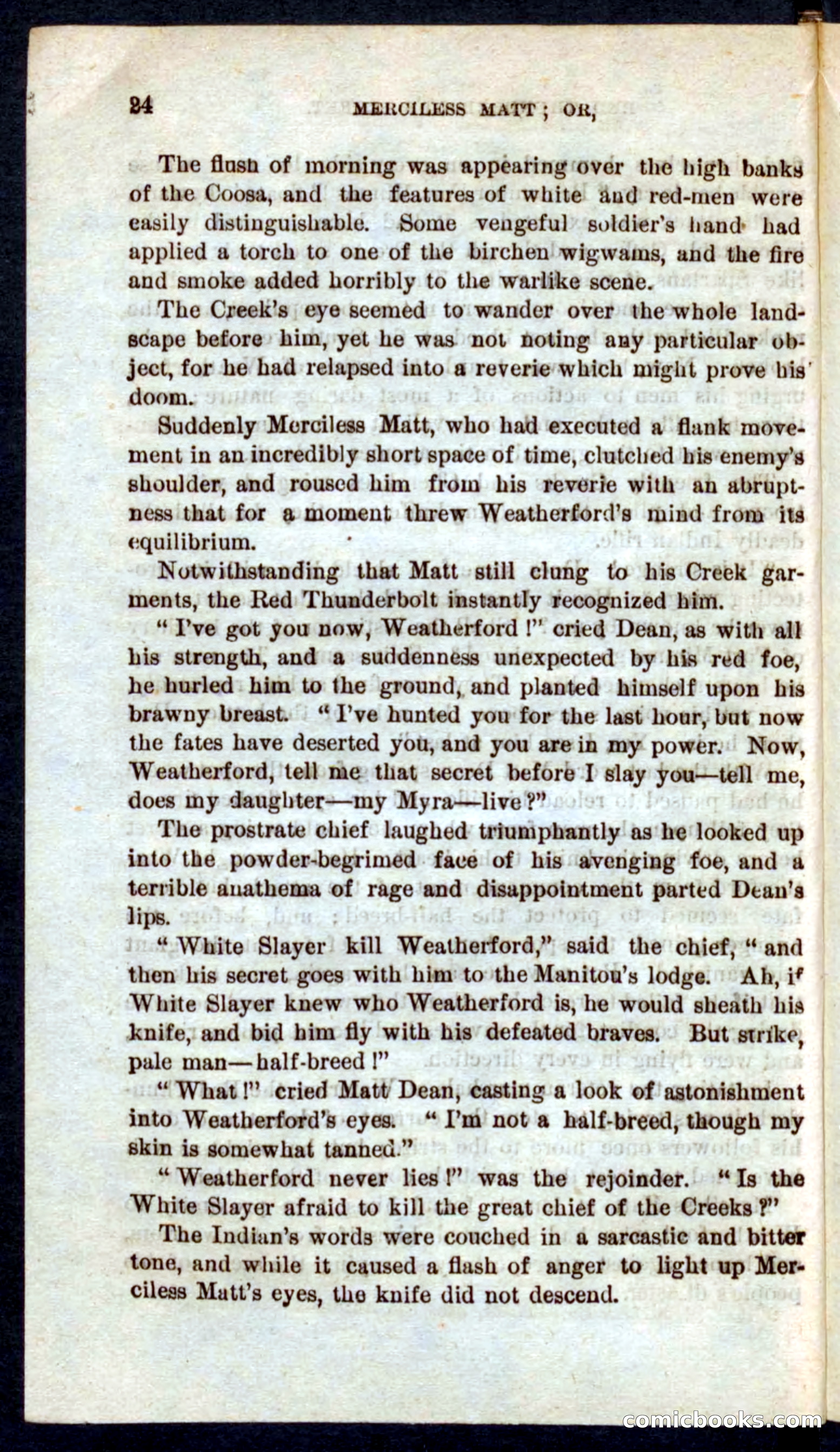Beadle's Pocket Novels No. 60: Merciless Matt — page 20 of 100