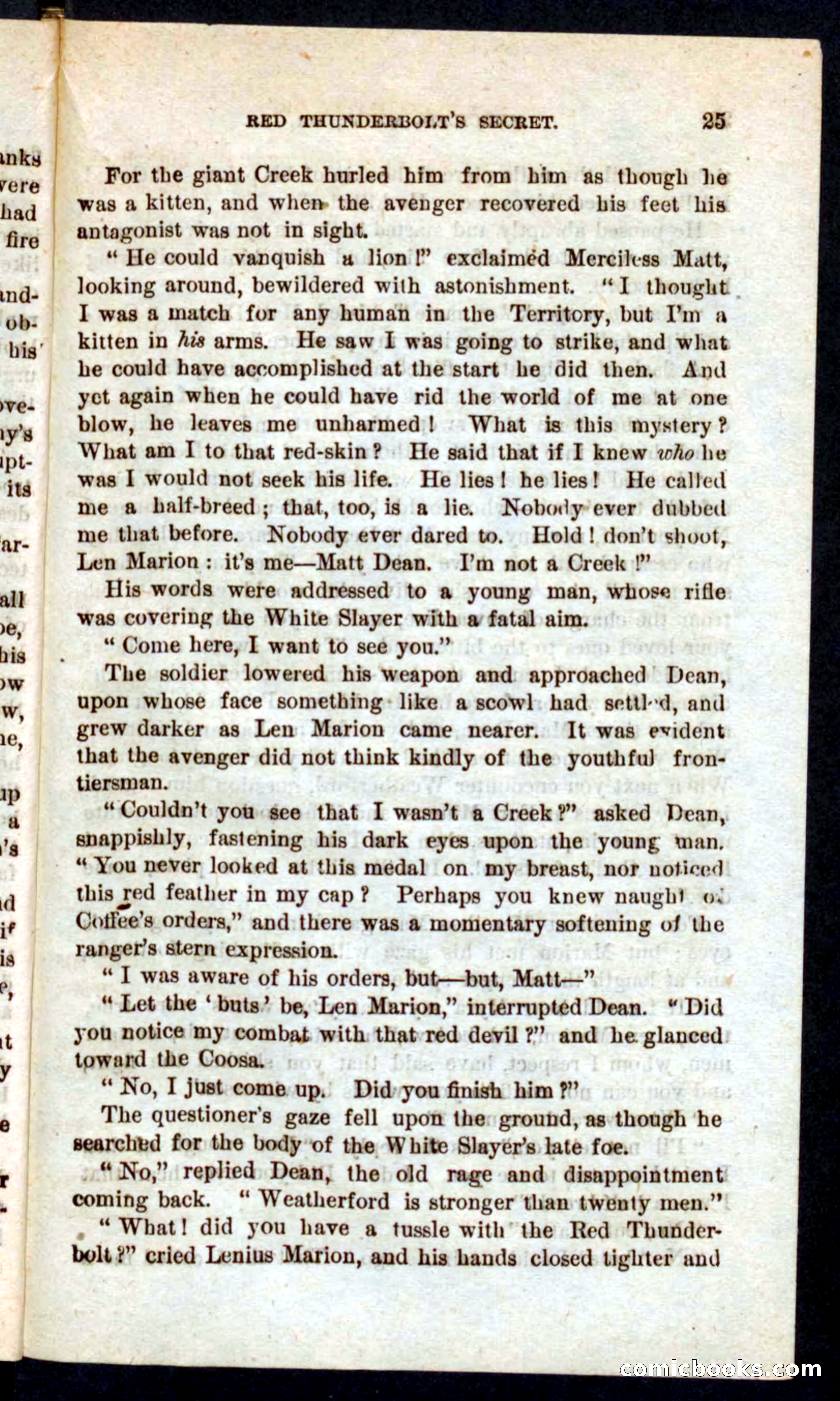 Beadle's Pocket Novels No. 60: Merciless Matt — page 21 of 100