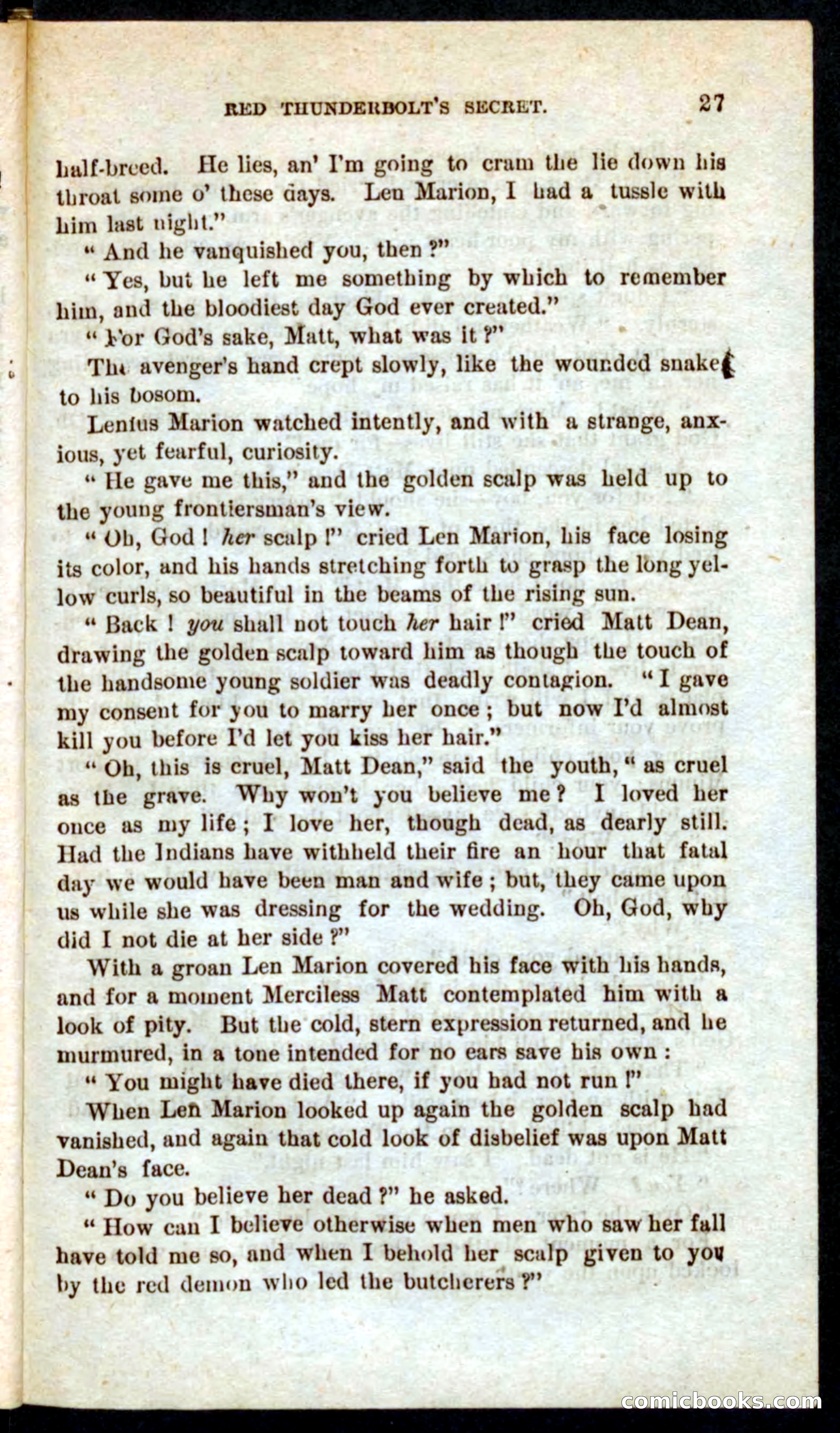 Beadle's Pocket Novels No. 60: Merciless Matt — page 23 of 100
