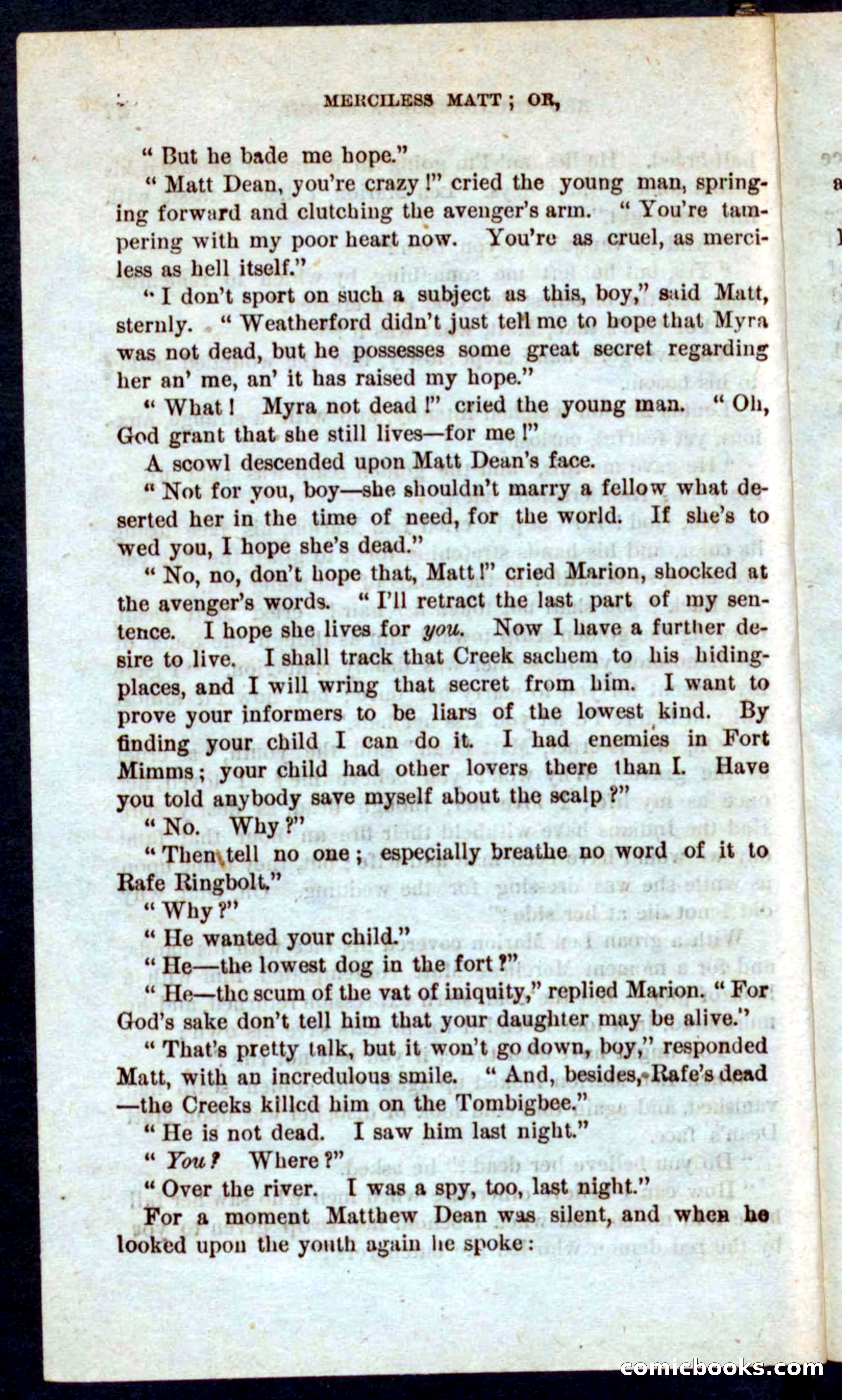 Beadle's Pocket Novels No. 60: Merciless Matt — page 24 of 100