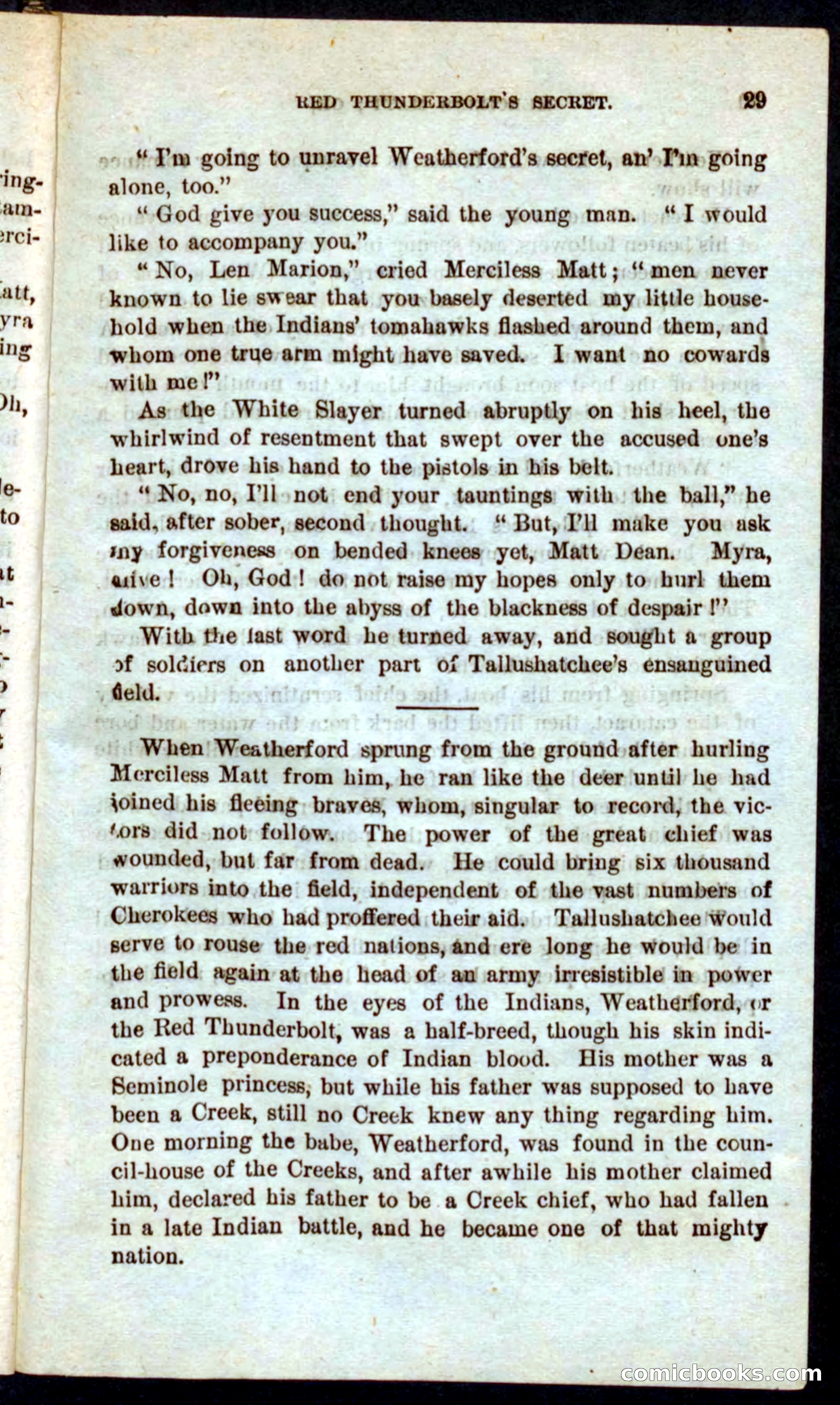 Beadle's Pocket Novels No. 60: Merciless Matt — page 25 of 100