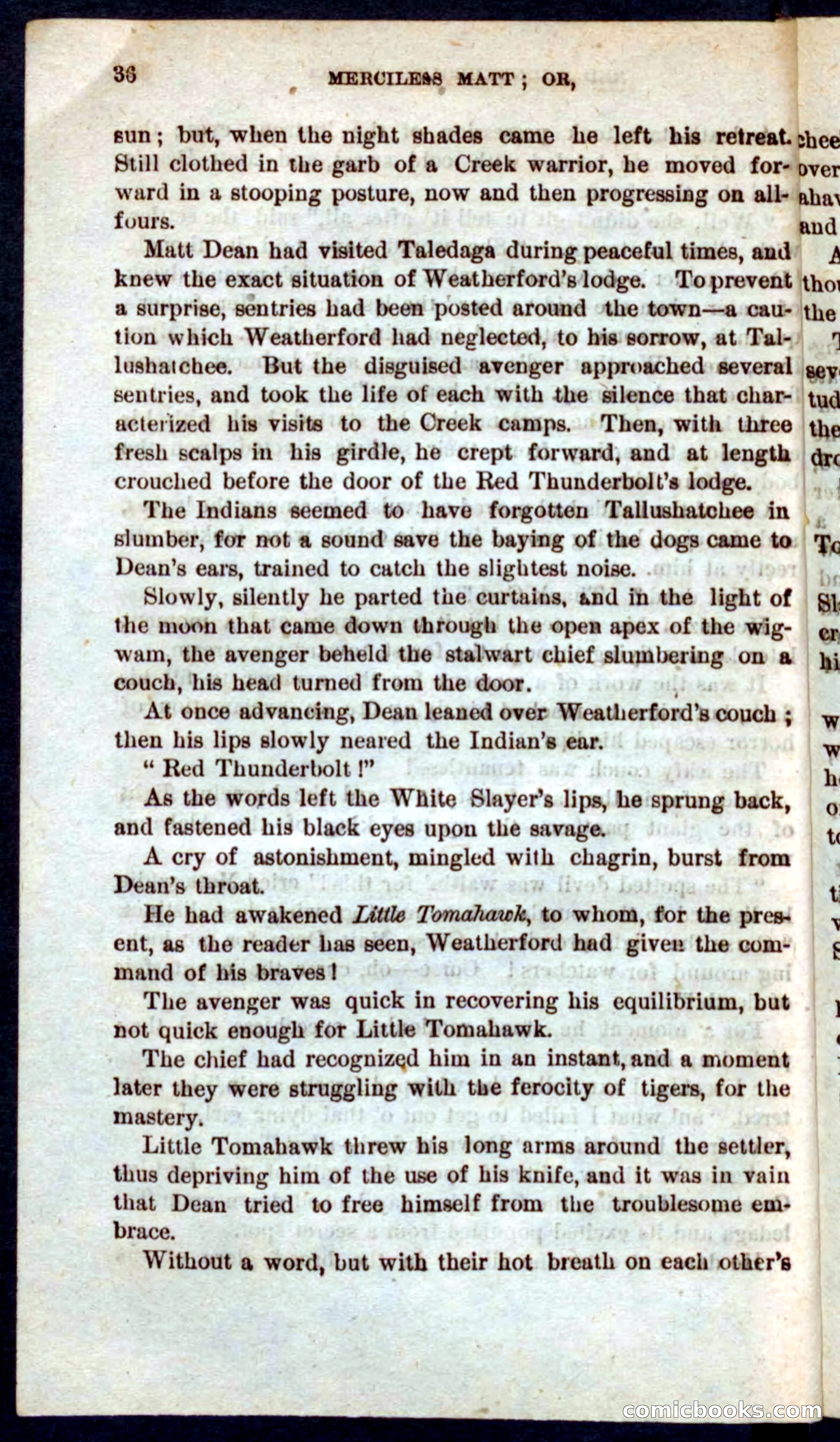 Beadle's Pocket Novels No. 60: Merciless Matt — page 32 of 100