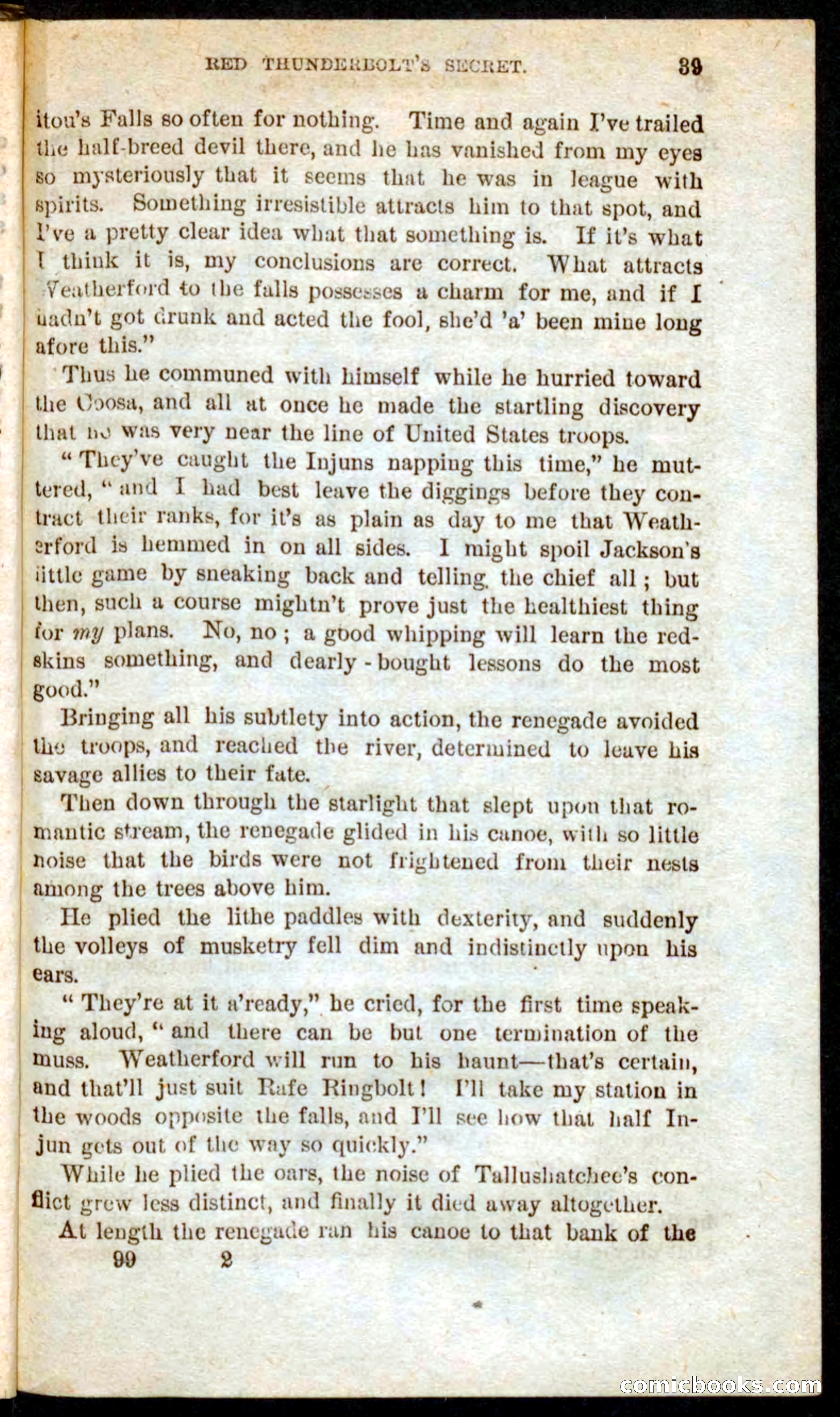 Beadle's Pocket Novels No. 60: Merciless Matt — page 35 of 100