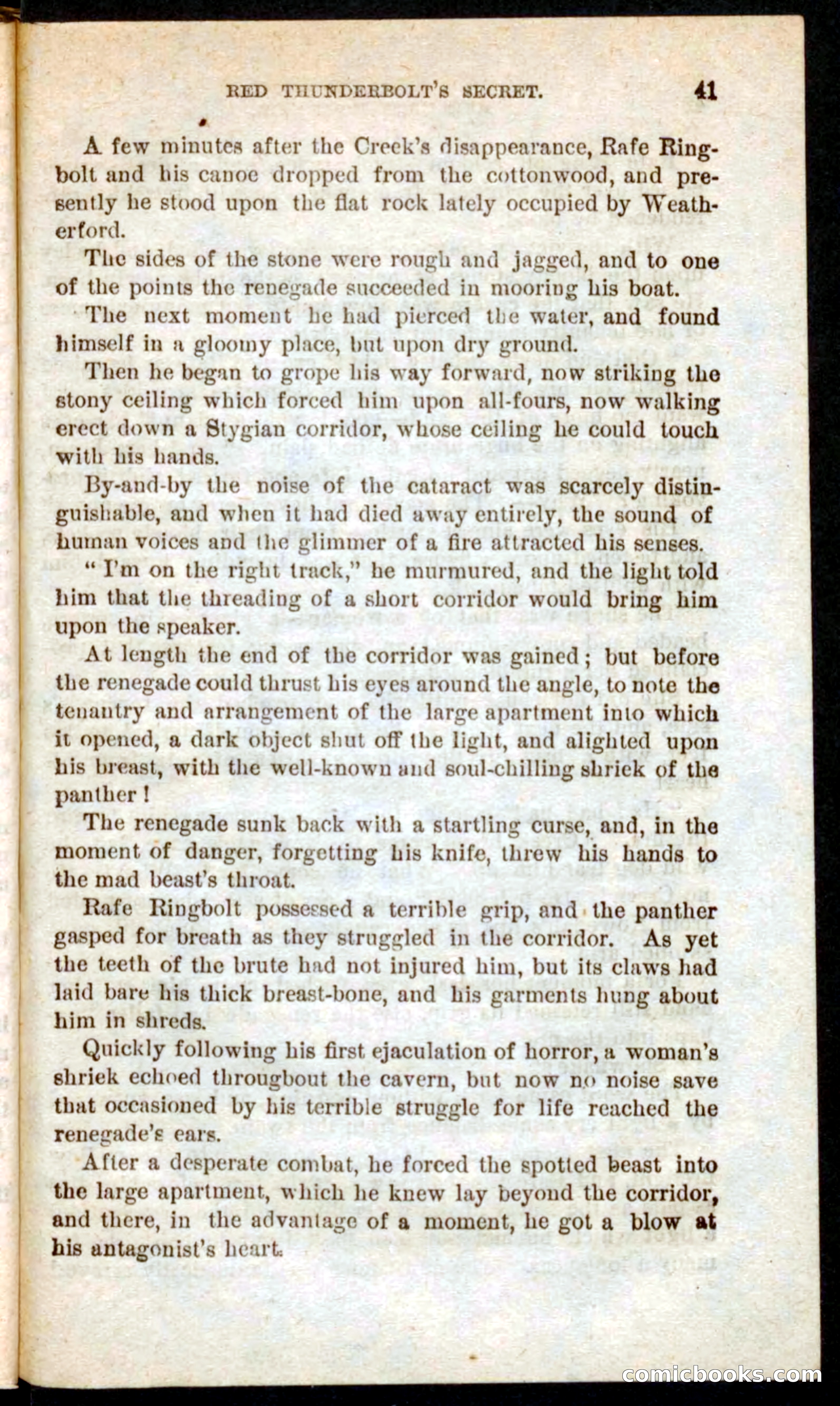 Beadle's Pocket Novels No. 60: Merciless Matt — page 37 of 100