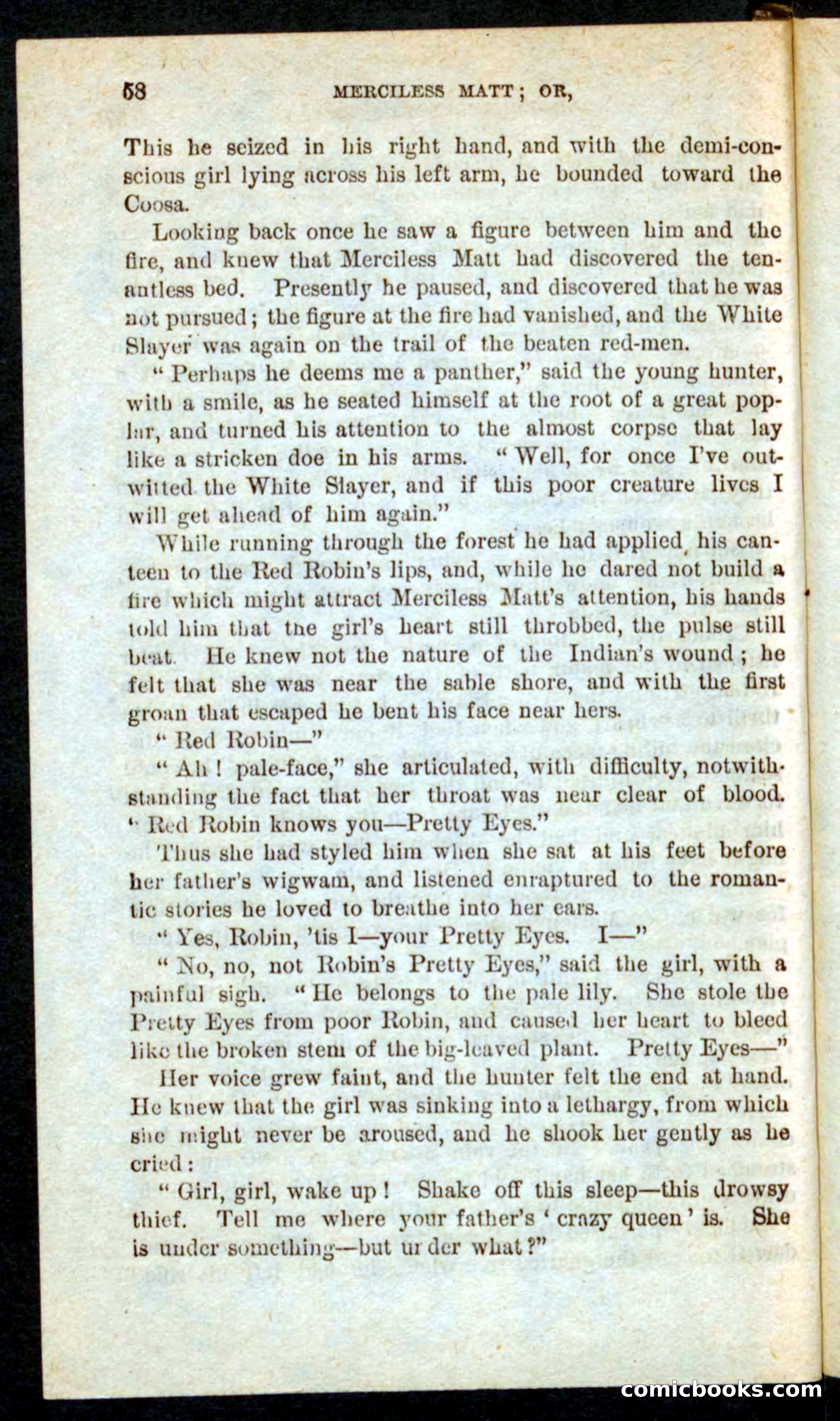 Beadle's Pocket Novels No. 60: Merciless Matt — page 54 of 100