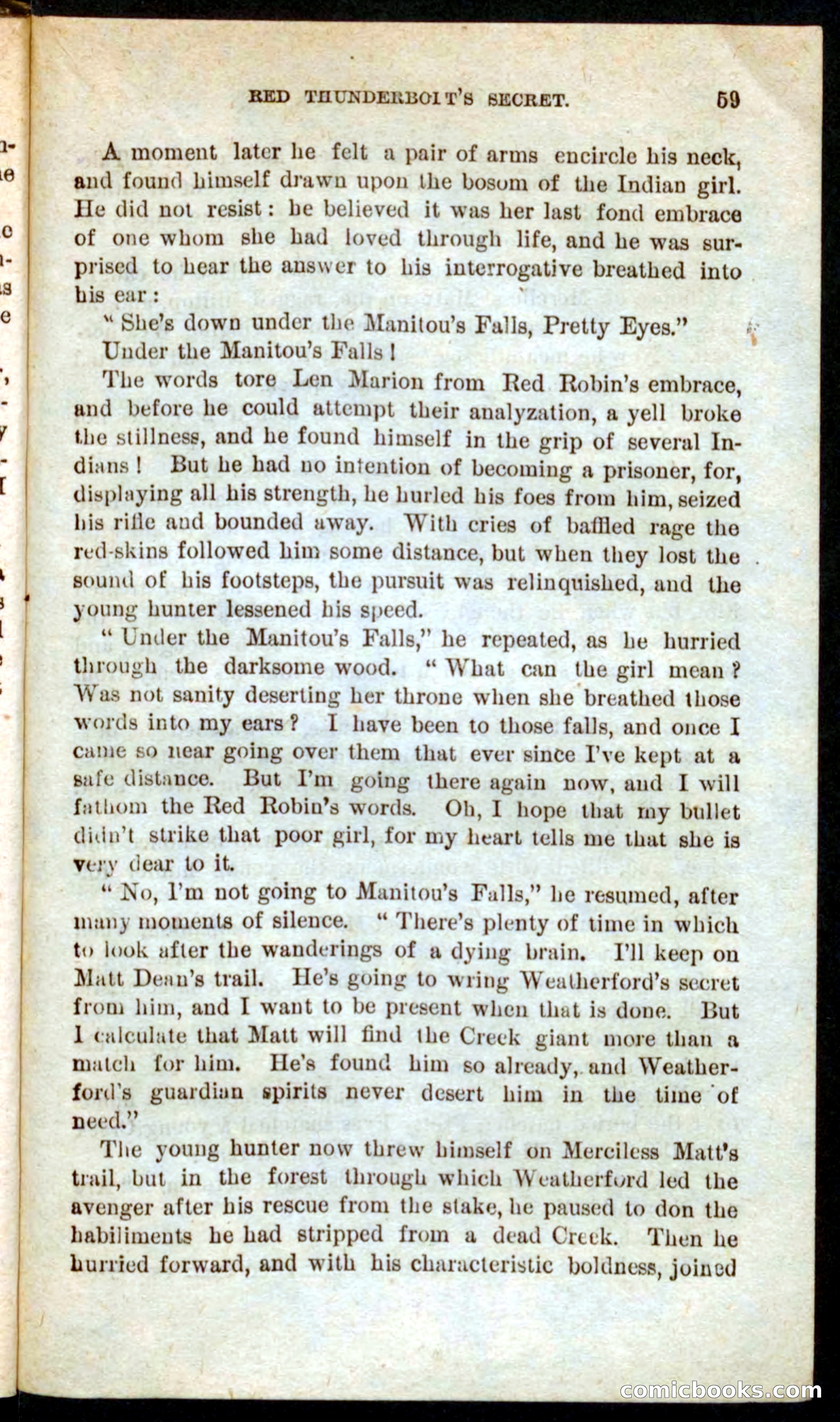 Beadle's Pocket Novels No. 60: Merciless Matt — page 55 of 100