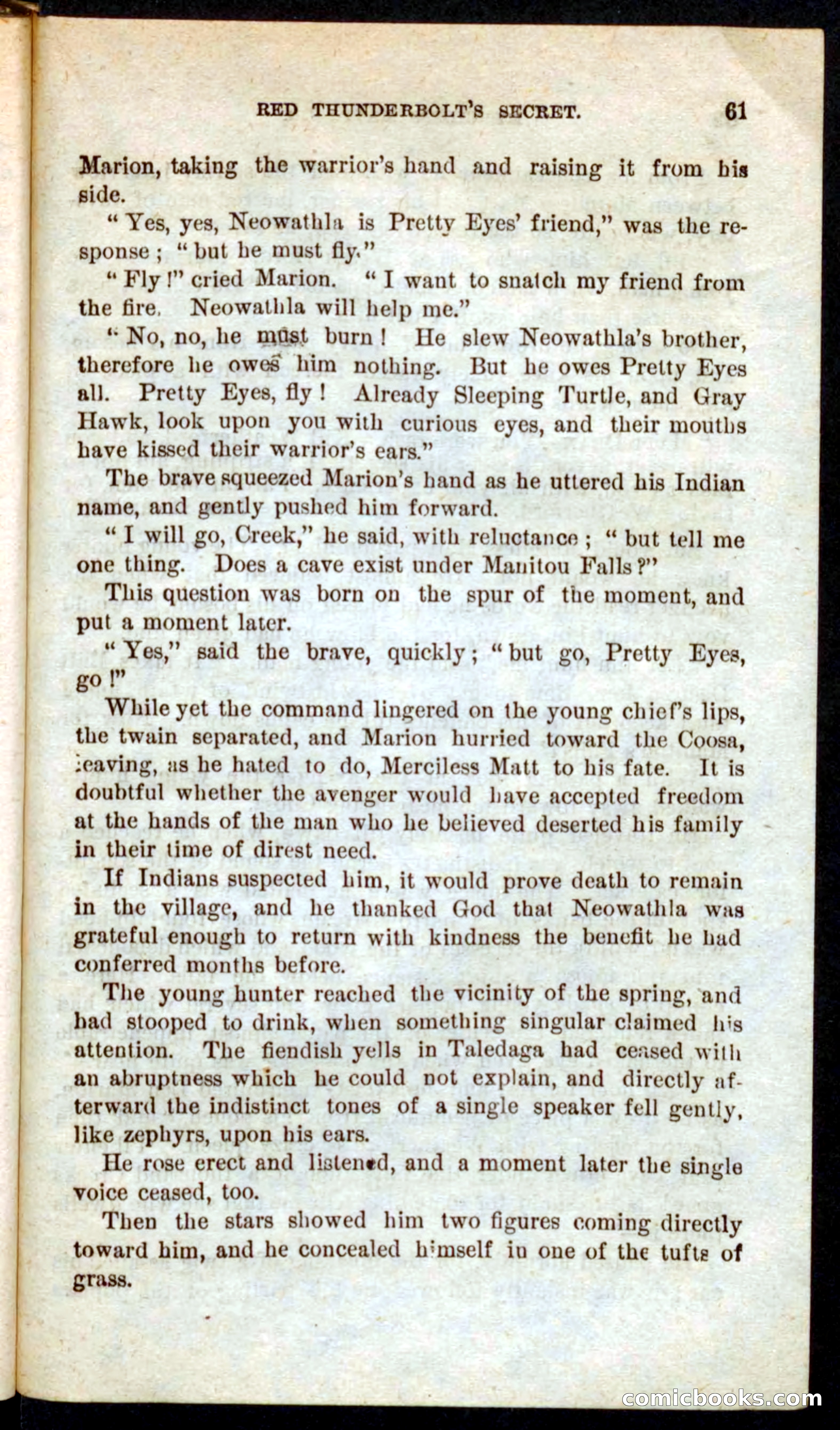 Beadle's Pocket Novels No. 60: Merciless Matt — page 57 of 100