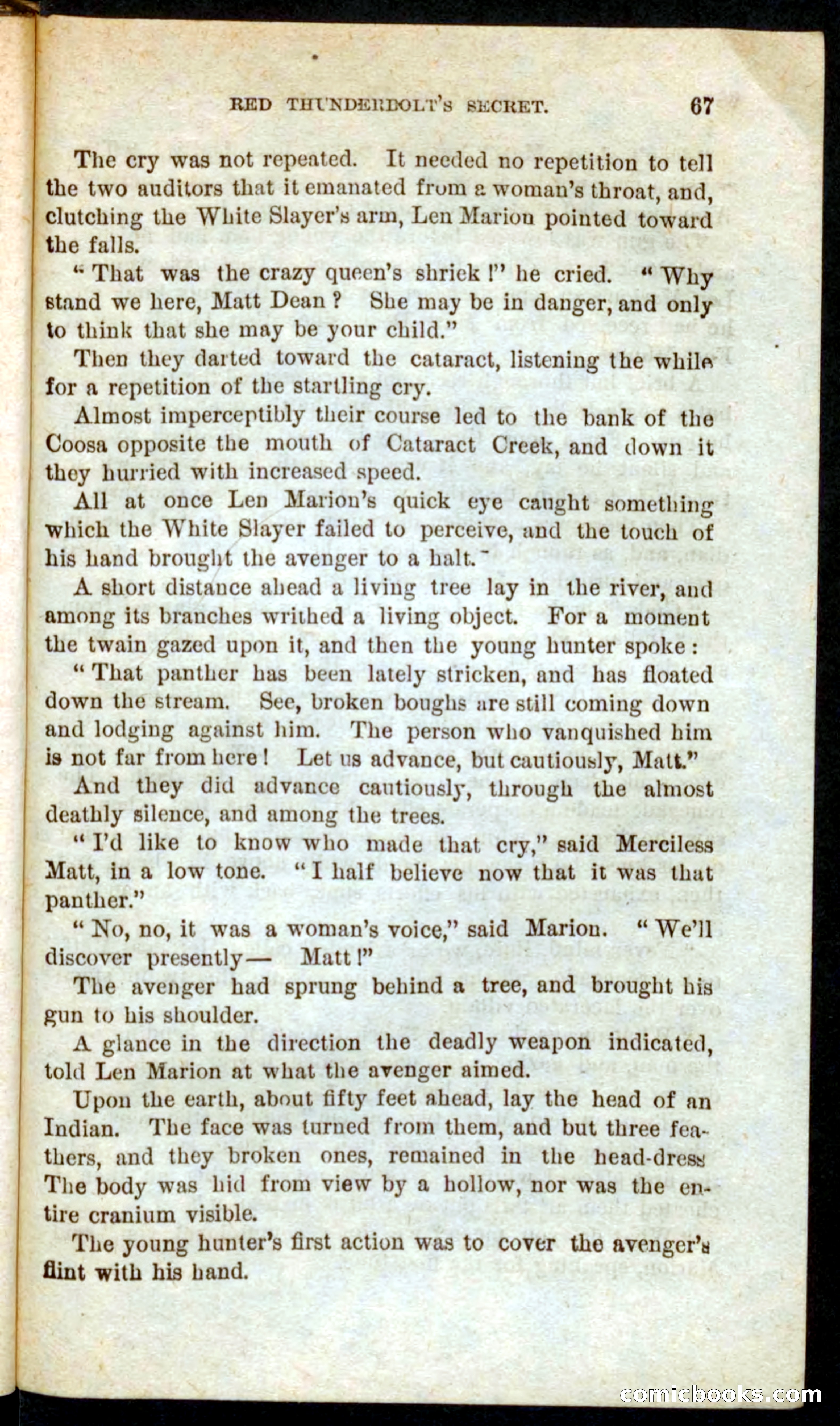 Beadle's Pocket Novels No. 60: Merciless Matt — page 63 of 100