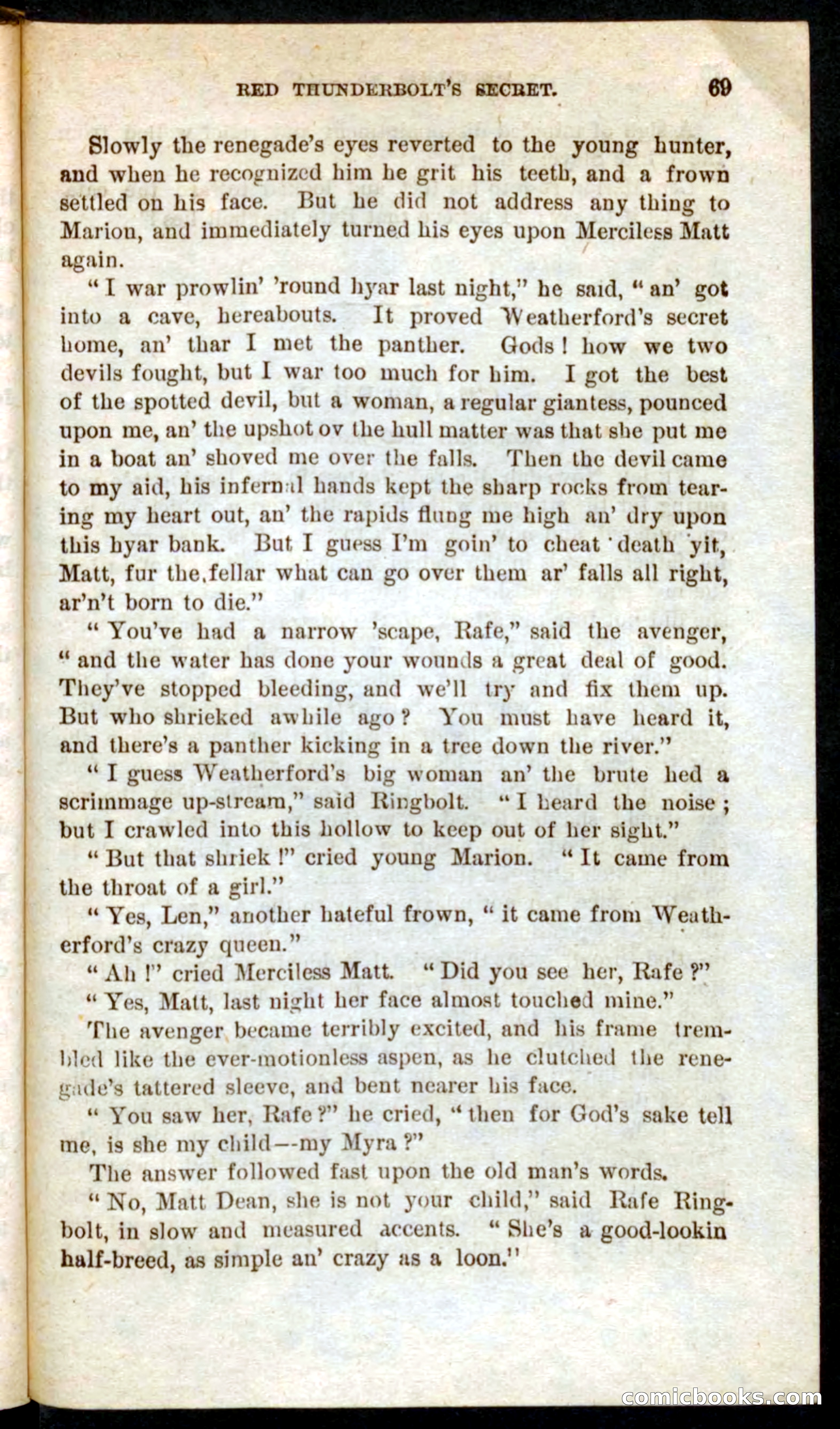 Beadle's Pocket Novels No. 60: Merciless Matt — page 65 of 100