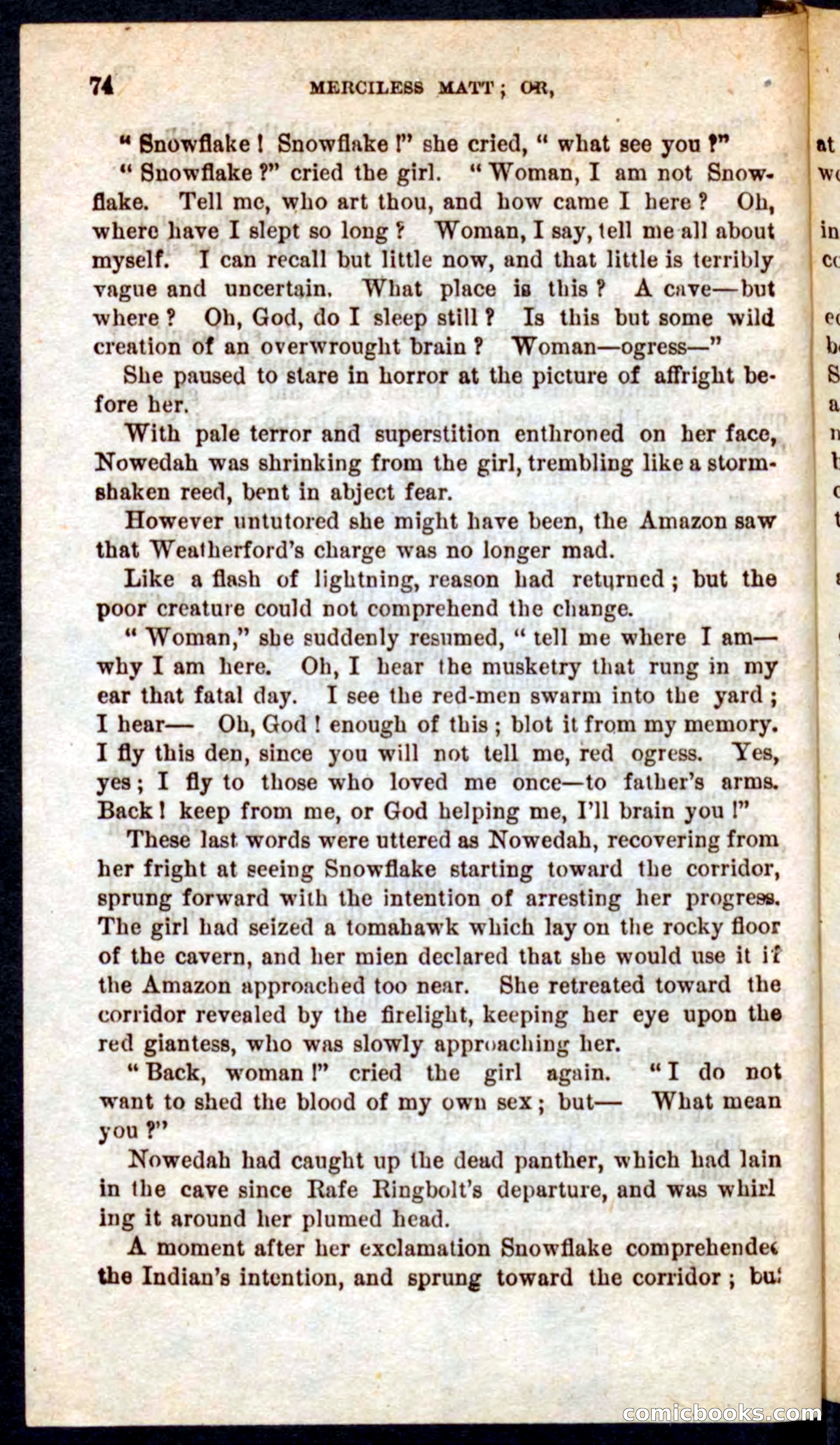 Beadle's Pocket Novels No. 60: Merciless Matt — page 70 of 100