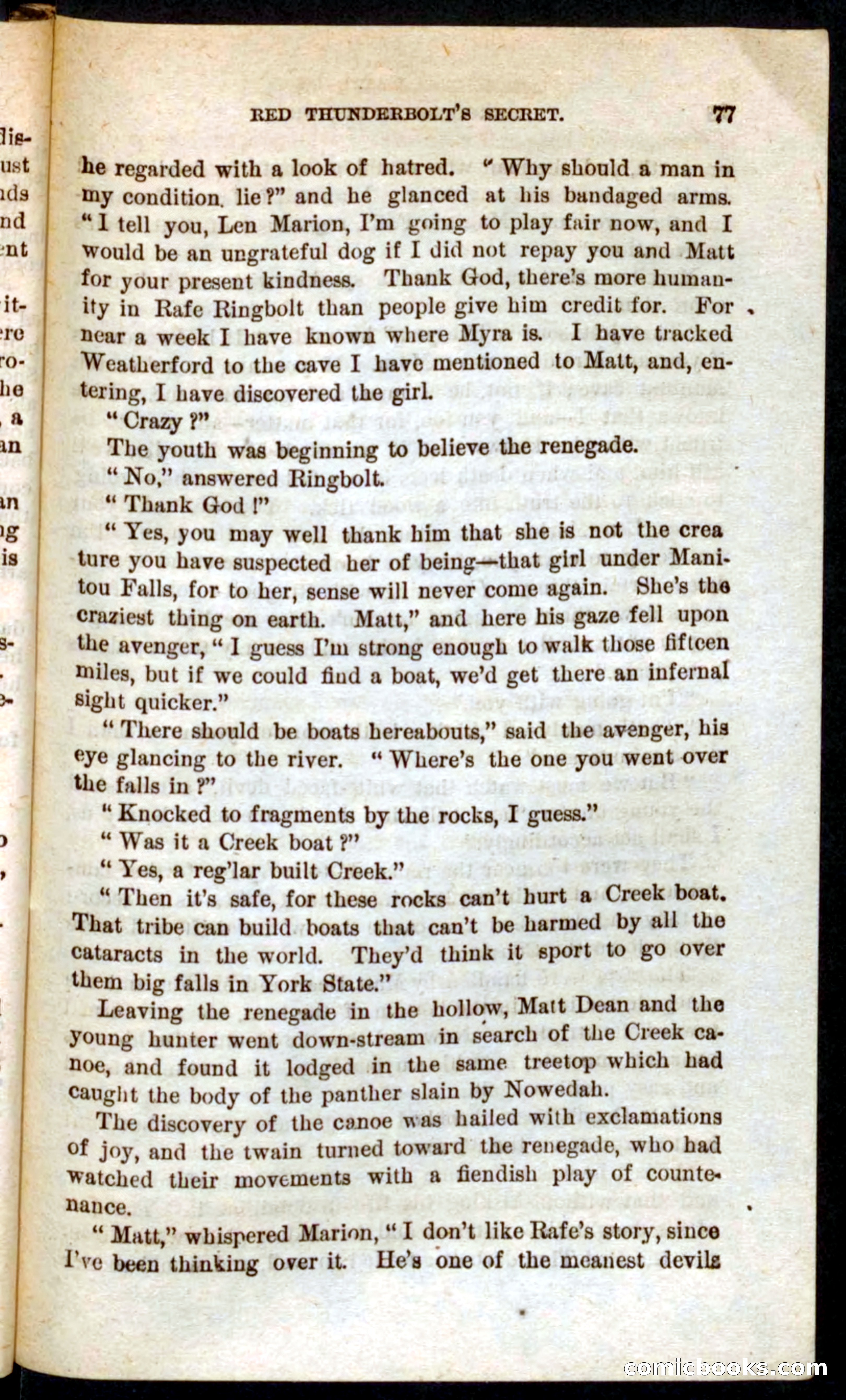 Beadle's Pocket Novels No. 60: Merciless Matt — page 73 of 100