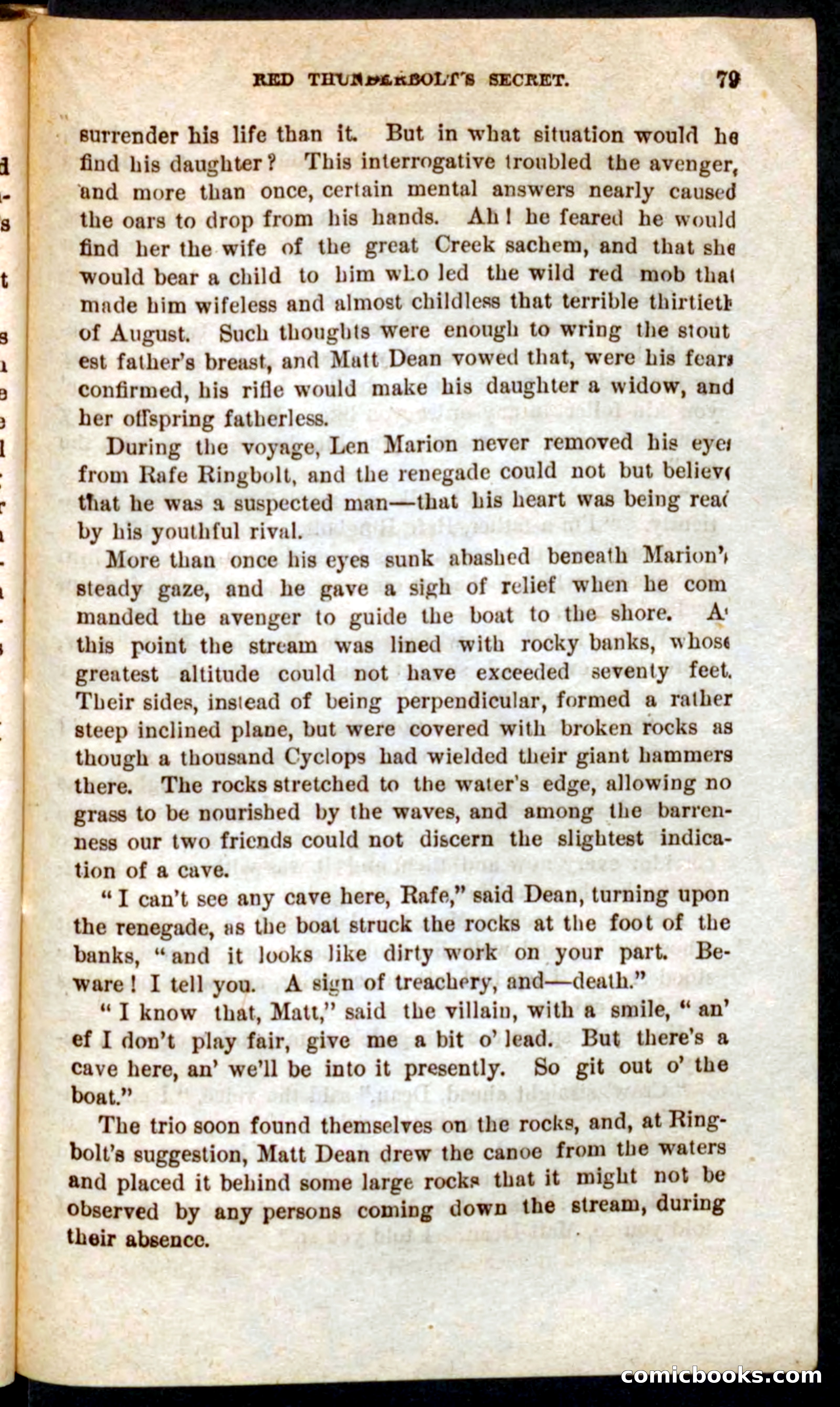 Beadle's Pocket Novels No. 60: Merciless Matt — page 75 of 100