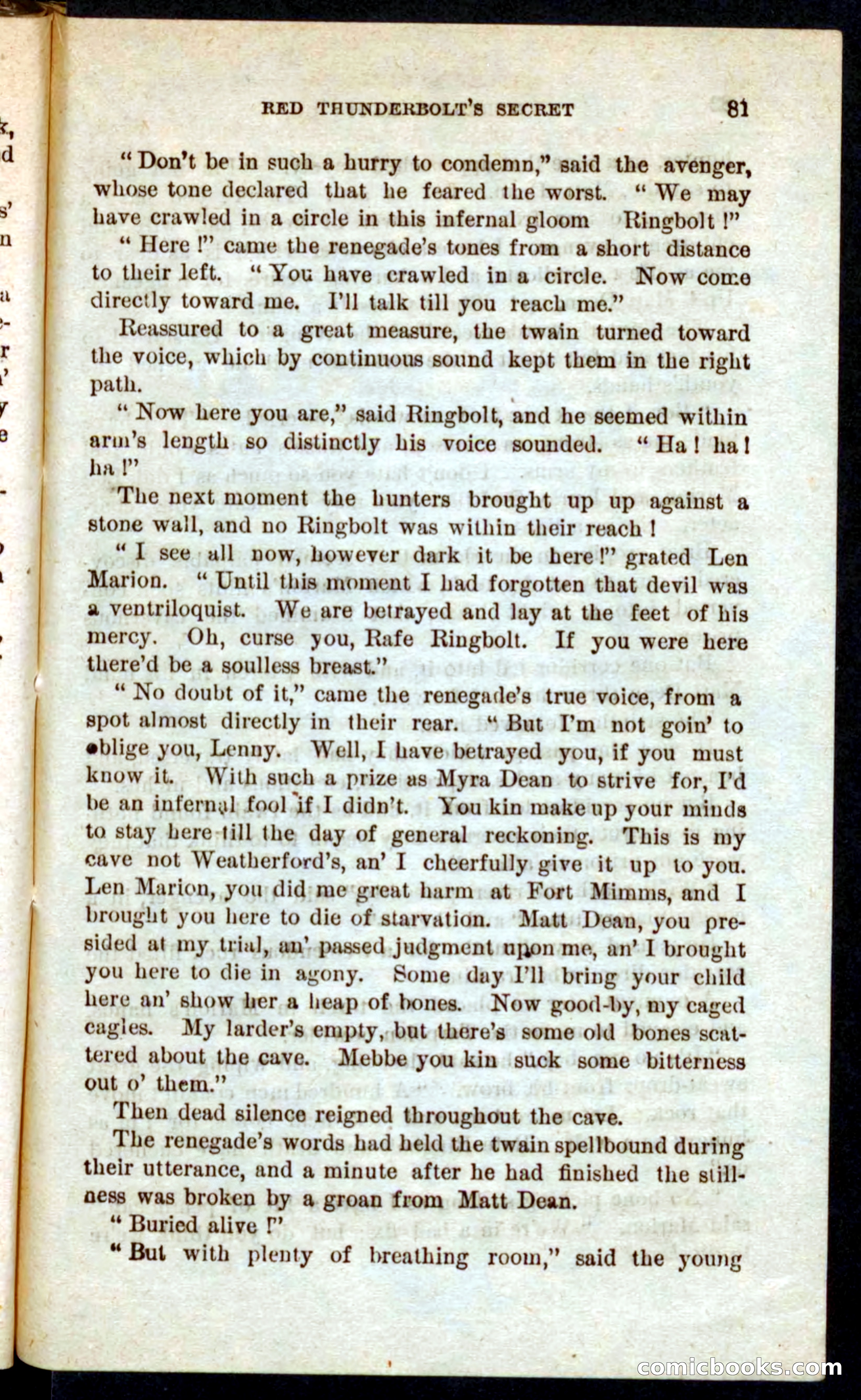 Beadle's Pocket Novels No. 60: Merciless Matt — page 77 of 100