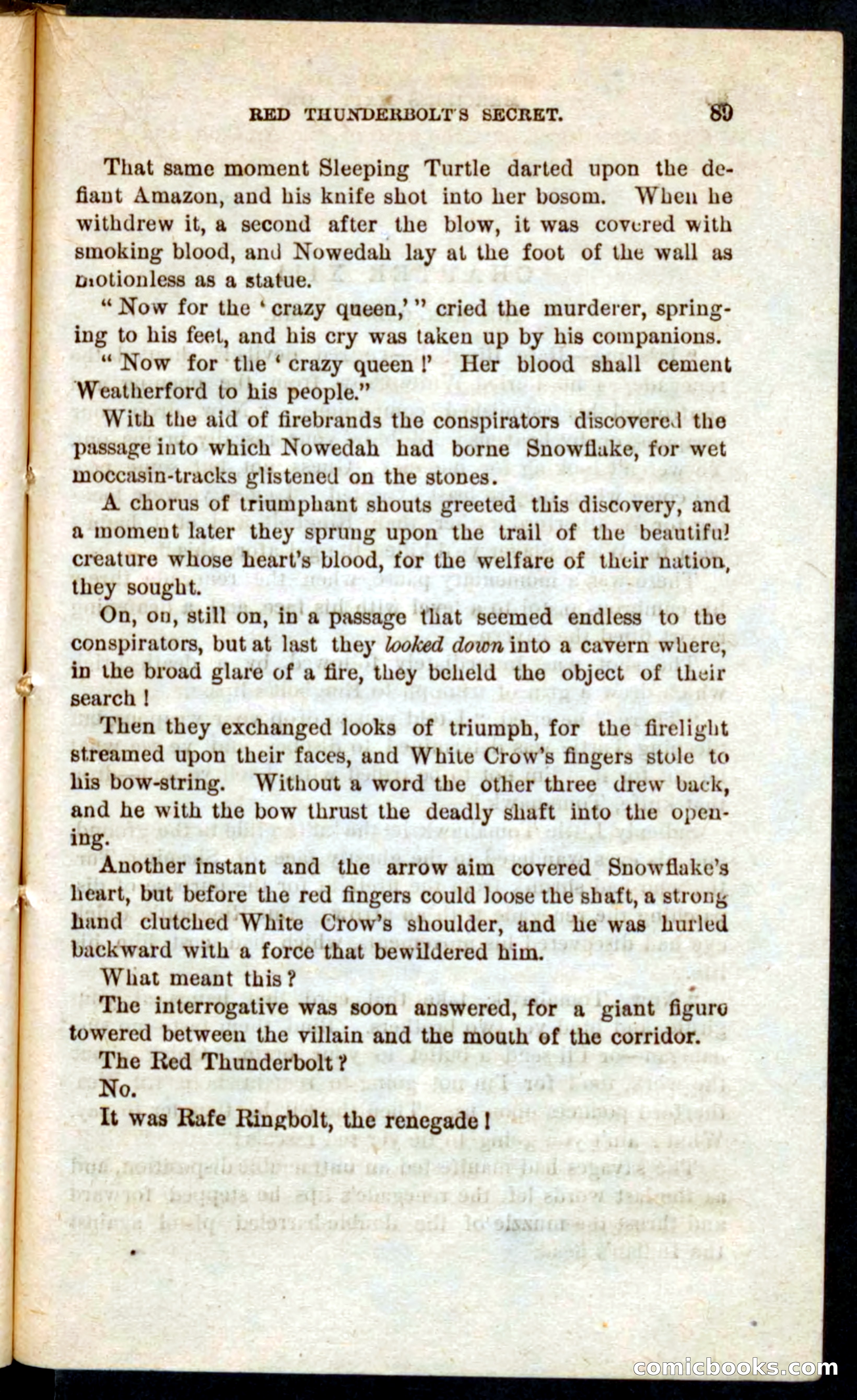 Beadle's Pocket Novels No. 60: Merciless Matt — page 85 of 100