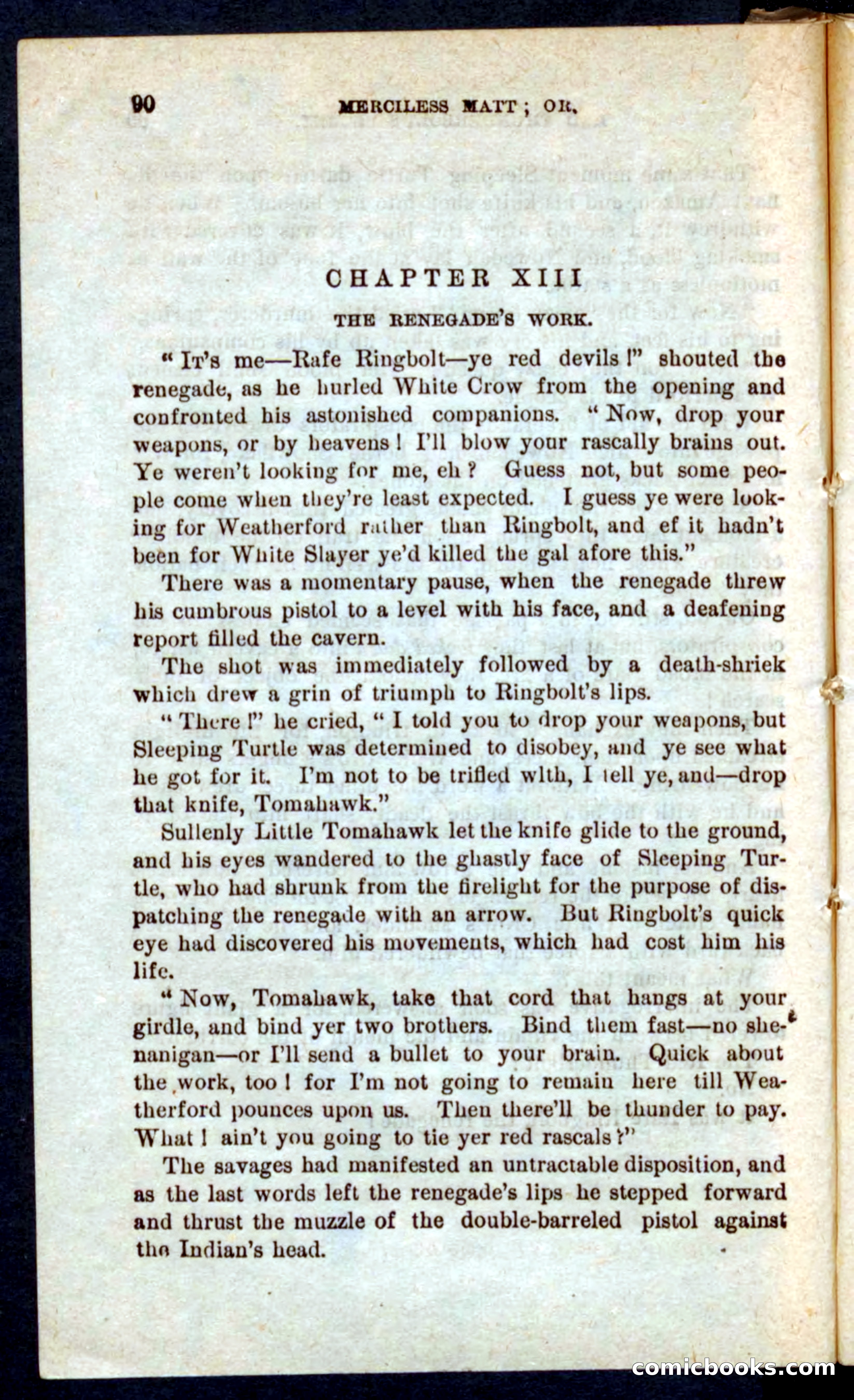 Beadle's Pocket Novels No. 60: Merciless Matt — page 86 of 100