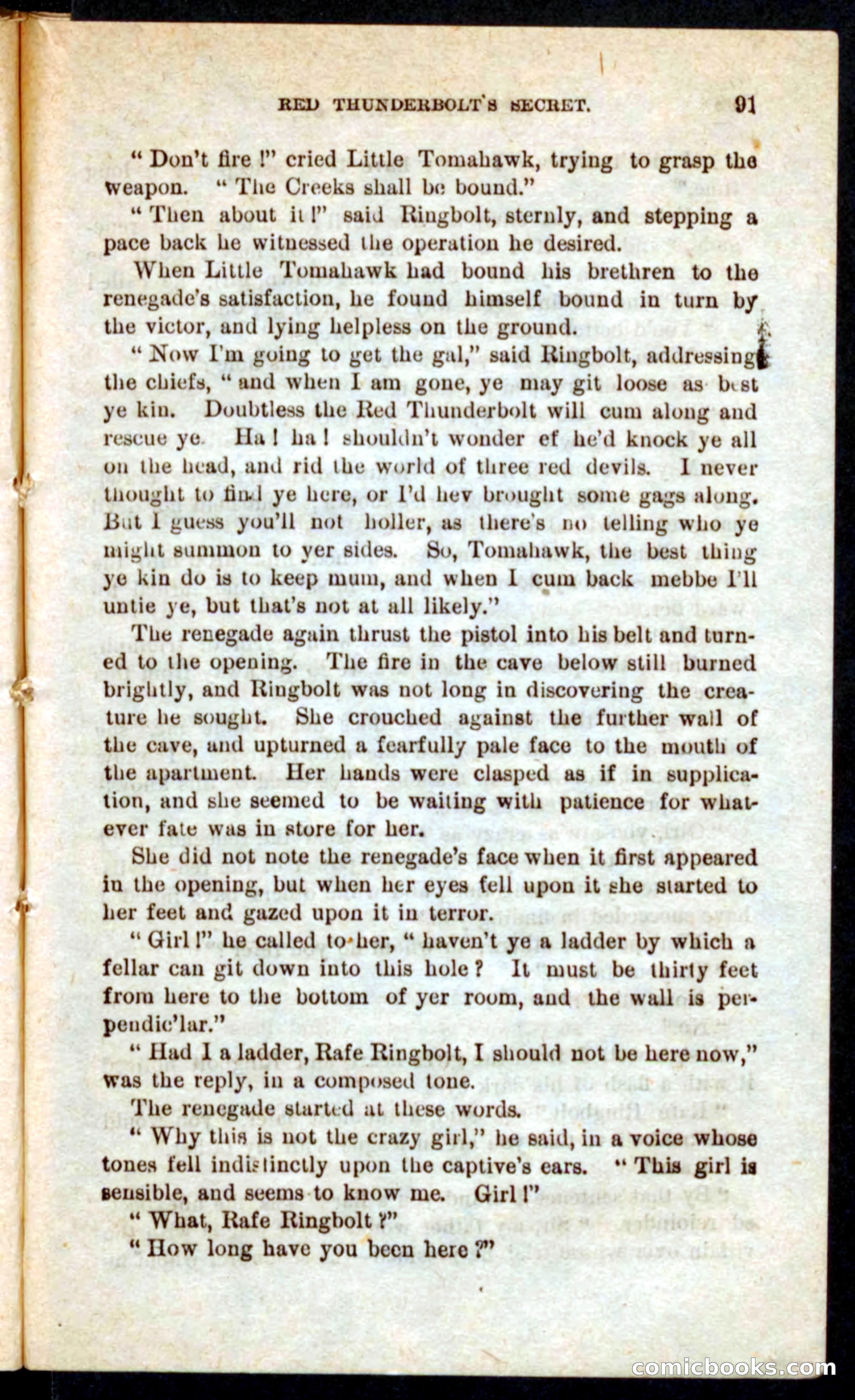 Beadle's Pocket Novels No. 60: Merciless Matt — page 87 of 100
