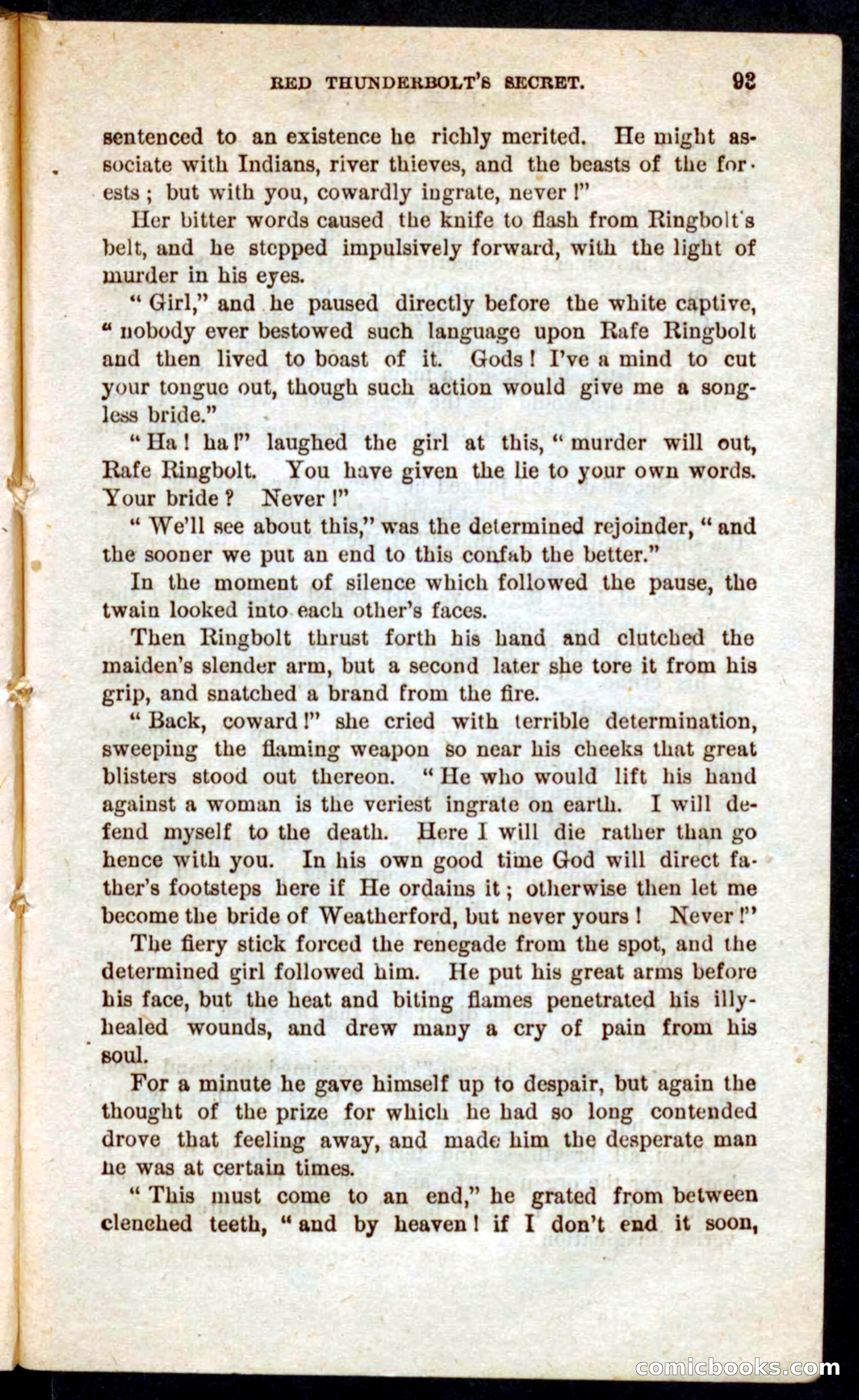 Beadle's Pocket Novels No. 60: Merciless Matt — page 89 of 100
