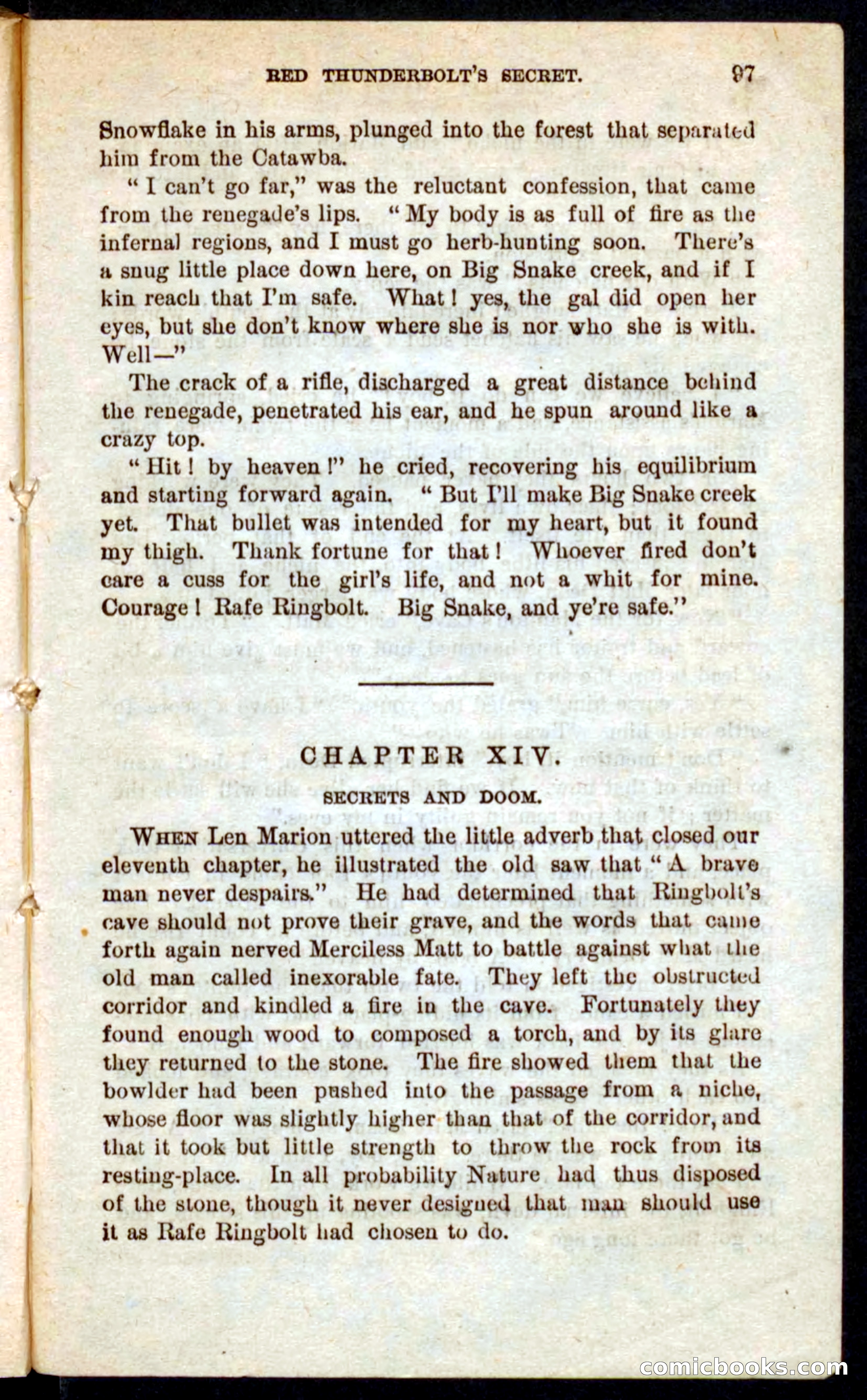 Beadle's Pocket Novels No. 60: Merciless Matt — page 93 of 100