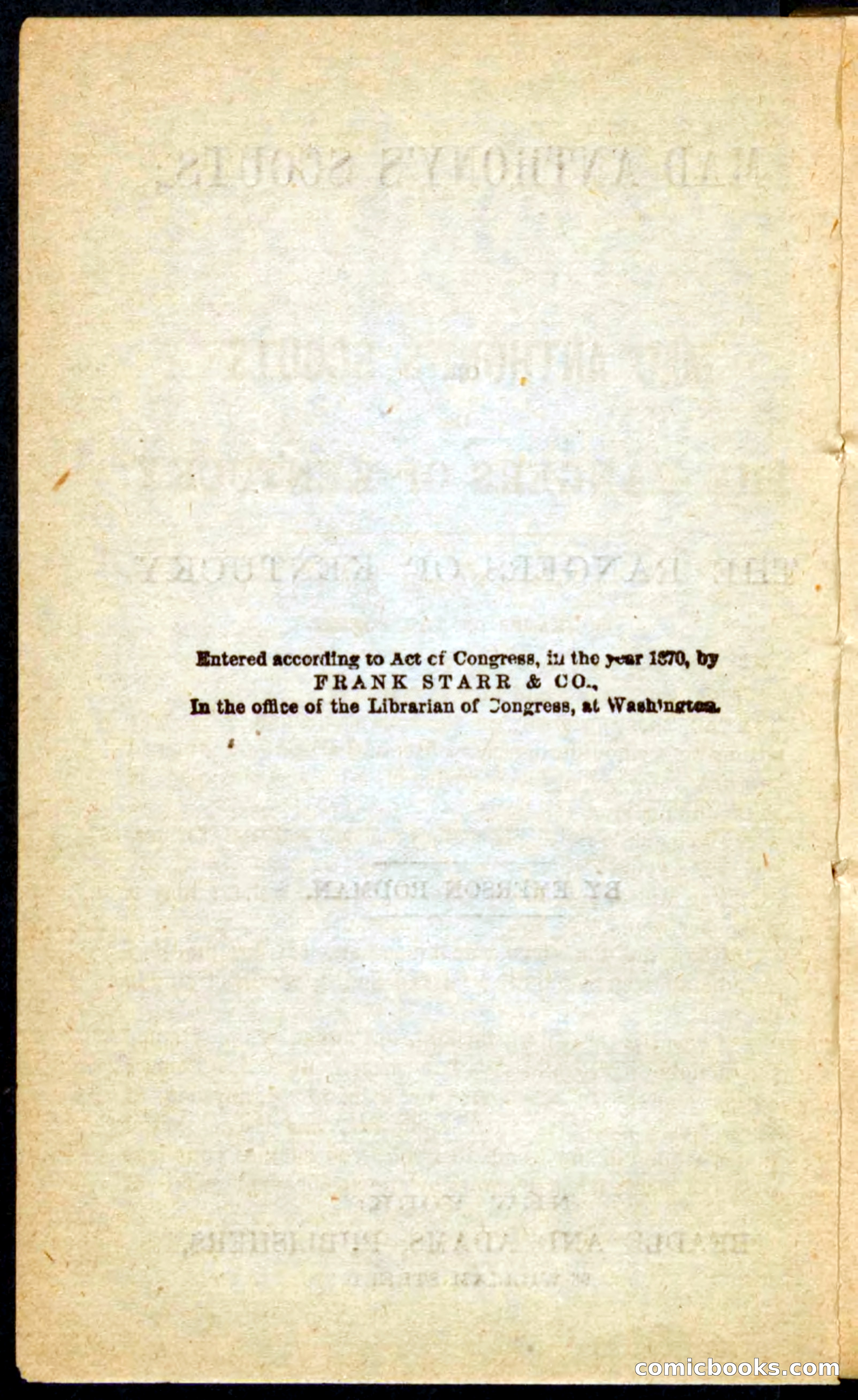 Beadle's Pocket Novels: Mad Anthony's Scouts — page 4 of 100
