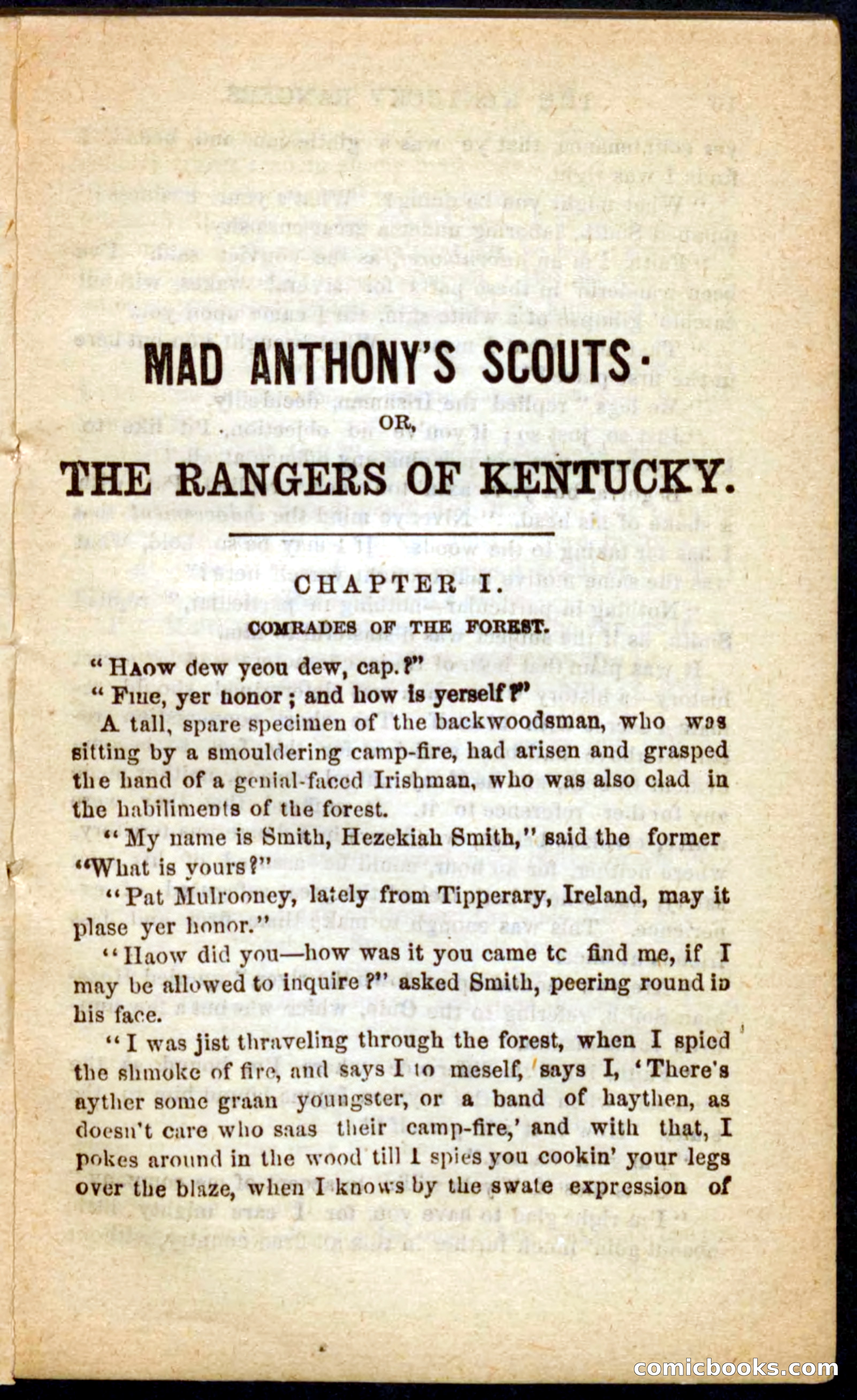 Beadle's Pocket Novels: Mad Anthony's Scouts — page 5 of 100