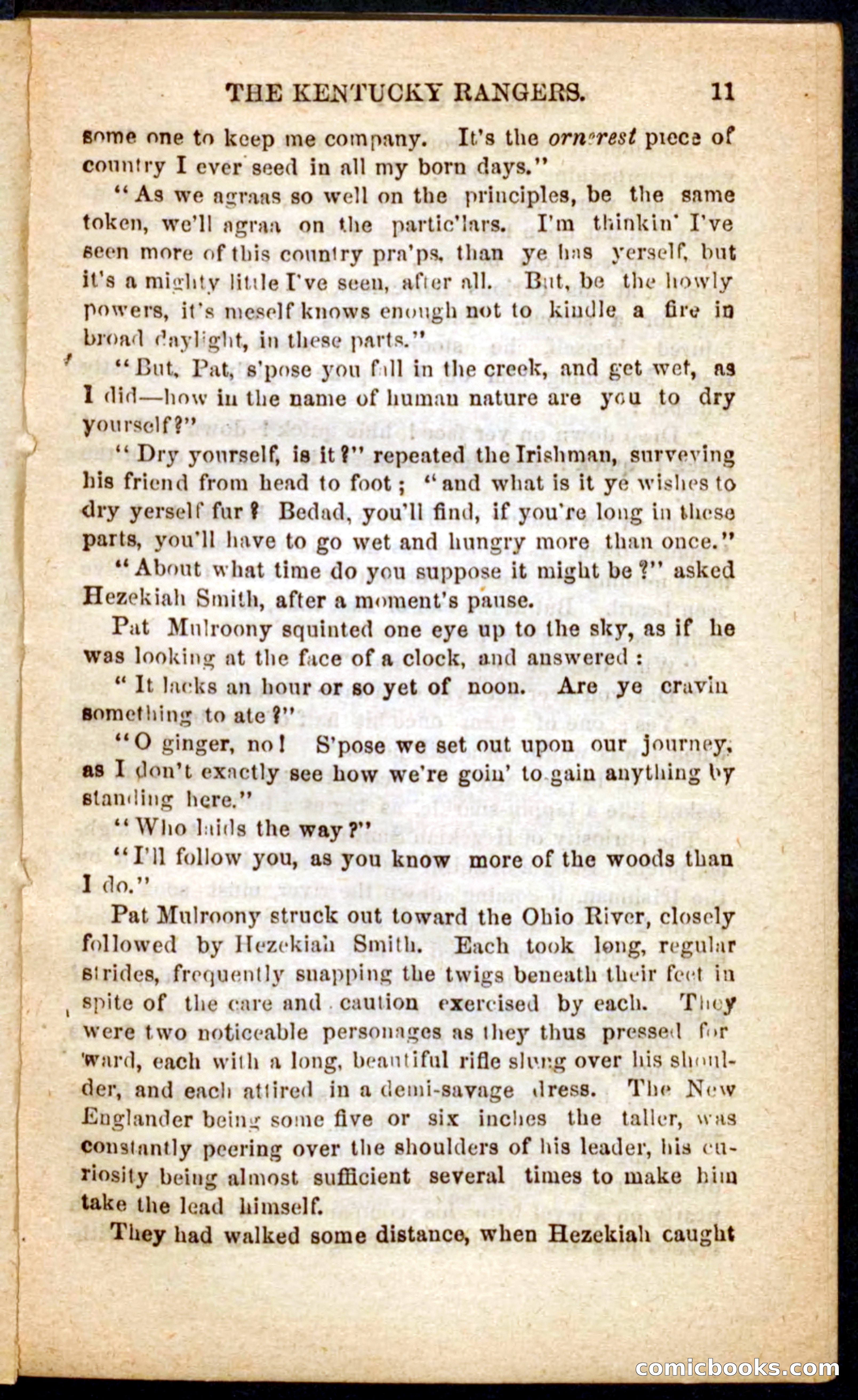 Beadle's Pocket Novels: Mad Anthony's Scouts — page 7 of 100