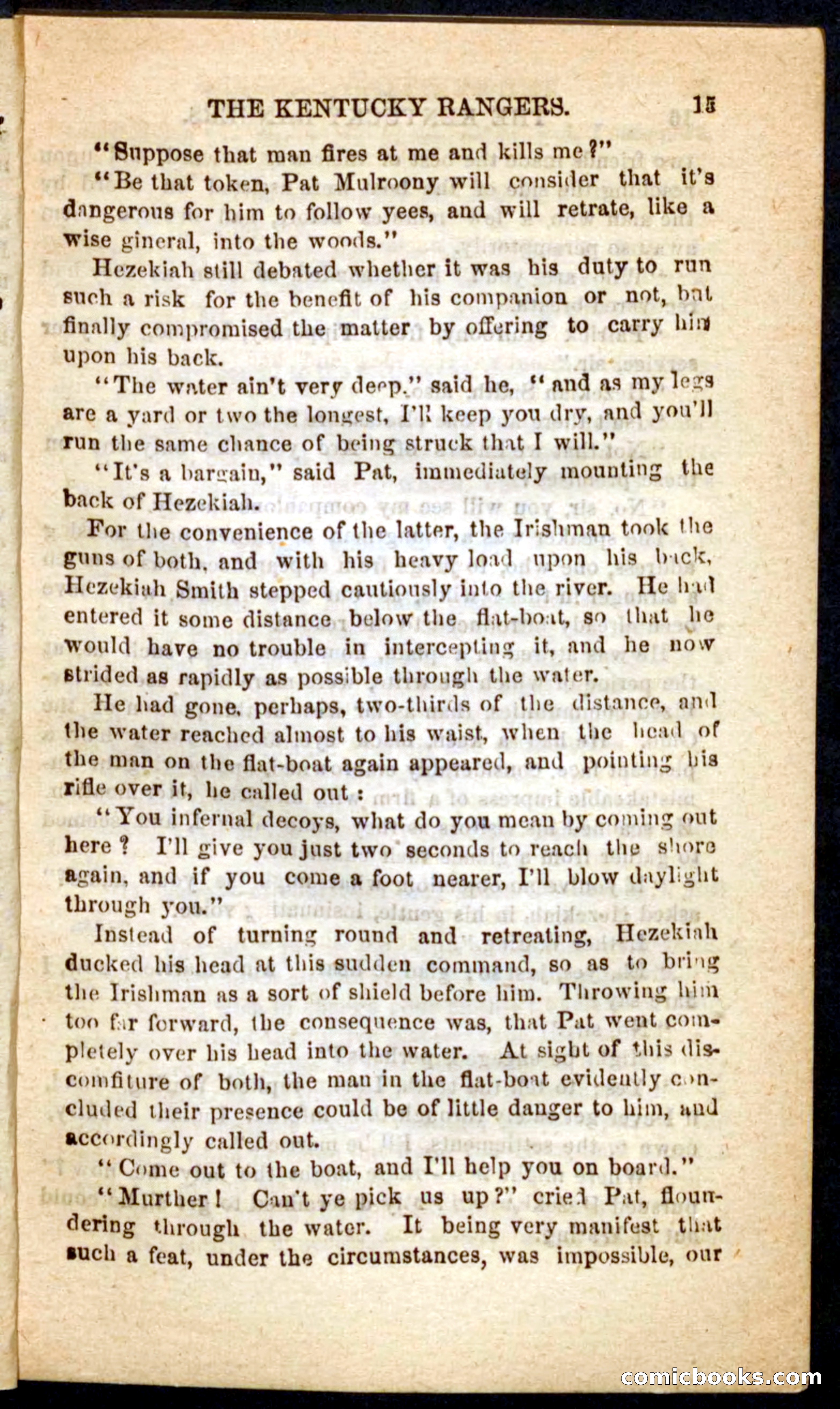 Beadle's Pocket Novels: Mad Anthony's Scouts — page 11 of 100