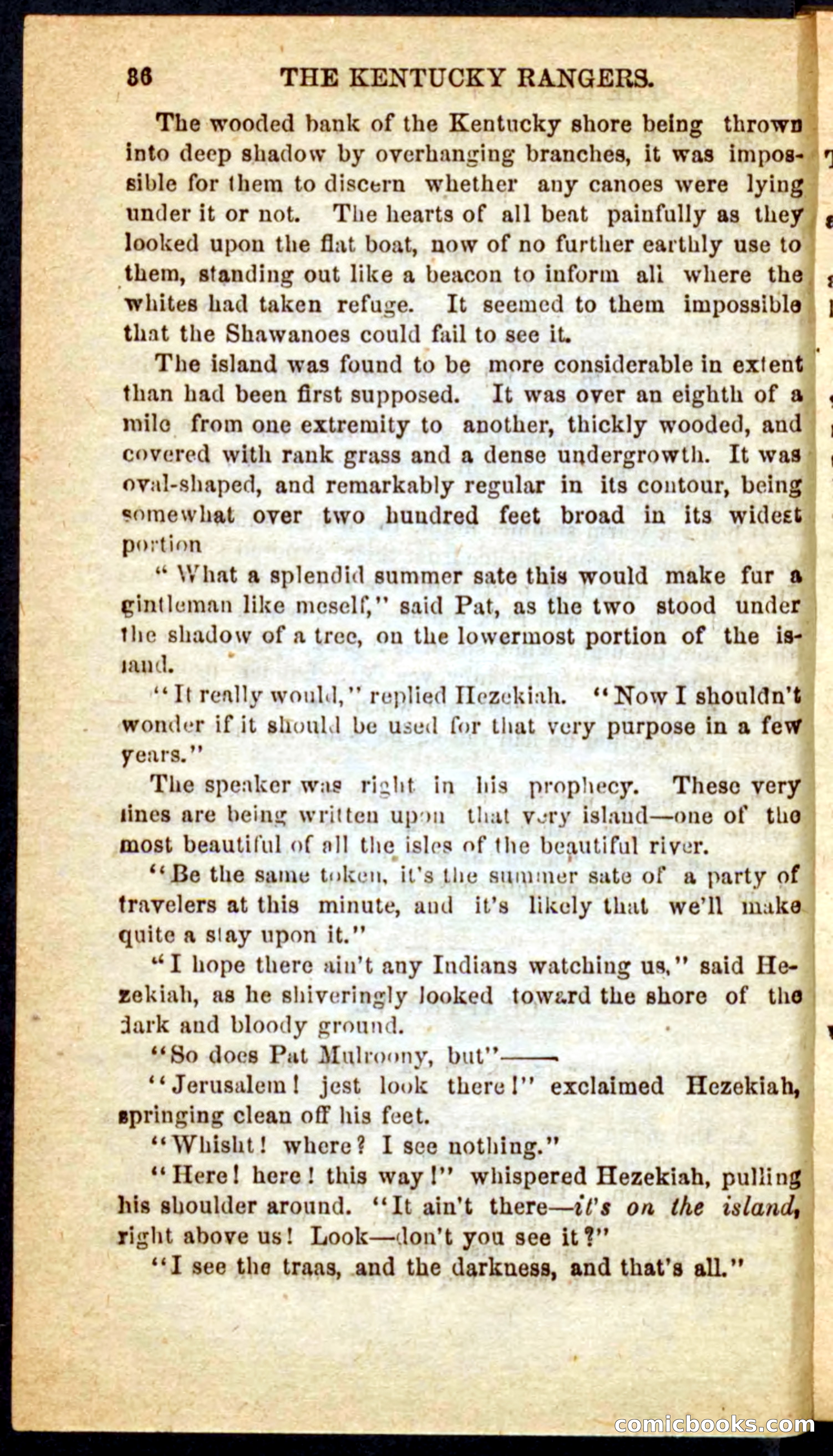 Beadle's Pocket Novels: Mad Anthony's Scouts — page 32 of 100
