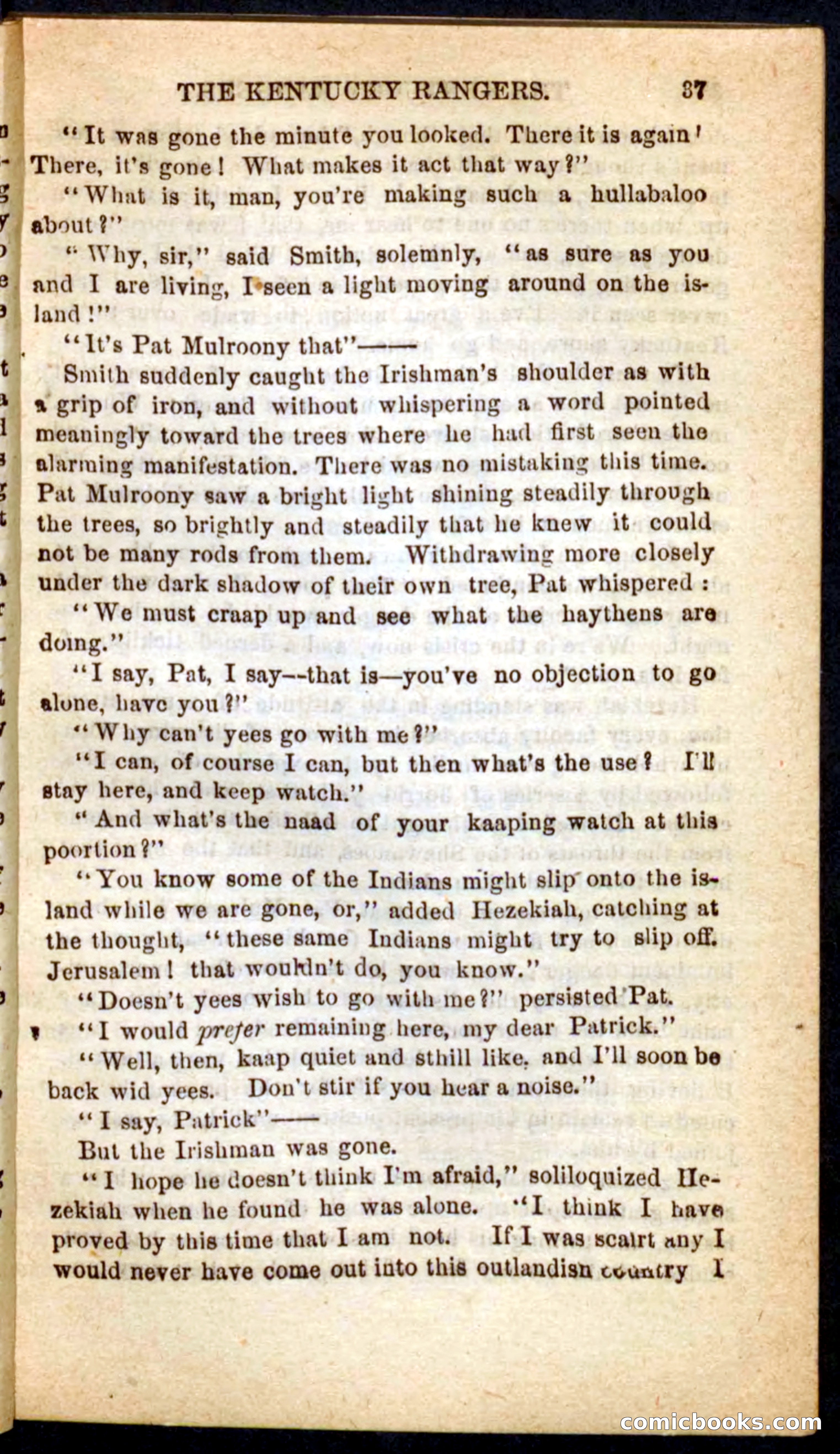 Beadle's Pocket Novels: Mad Anthony's Scouts — page 33 of 100