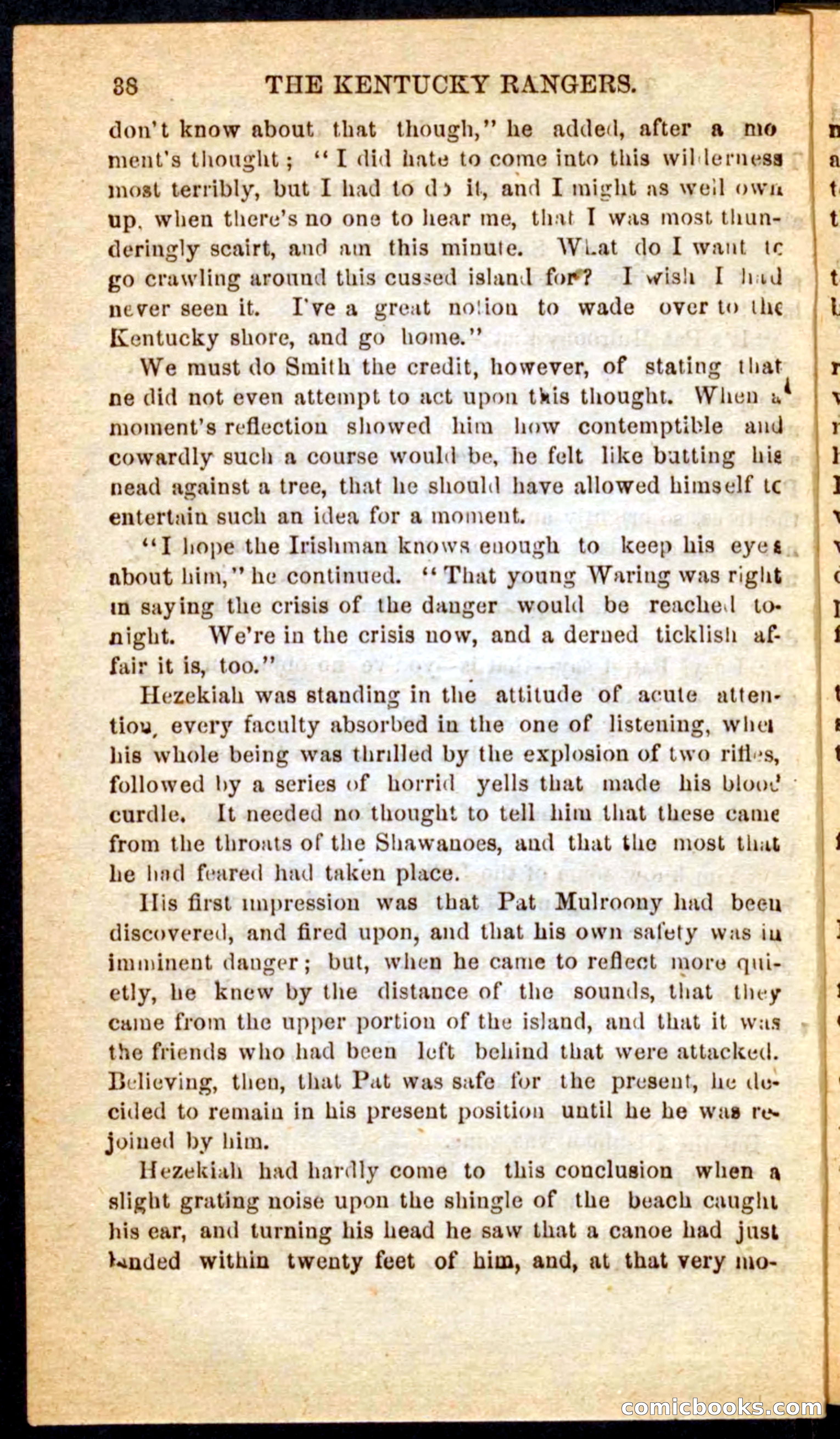Beadle's Pocket Novels: Mad Anthony's Scouts — page 34 of 100