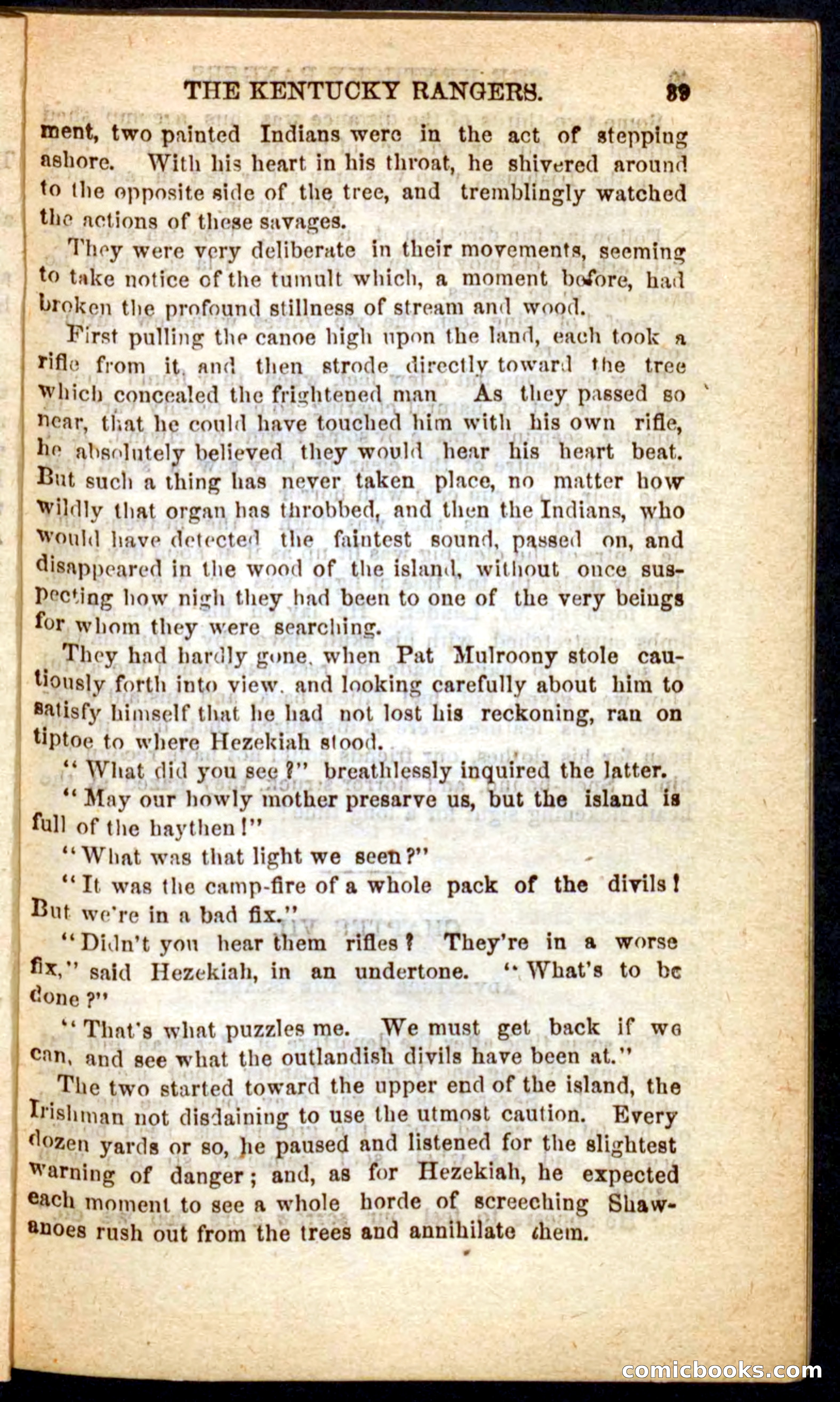 Beadle's Pocket Novels: Mad Anthony's Scouts — page 35 of 100