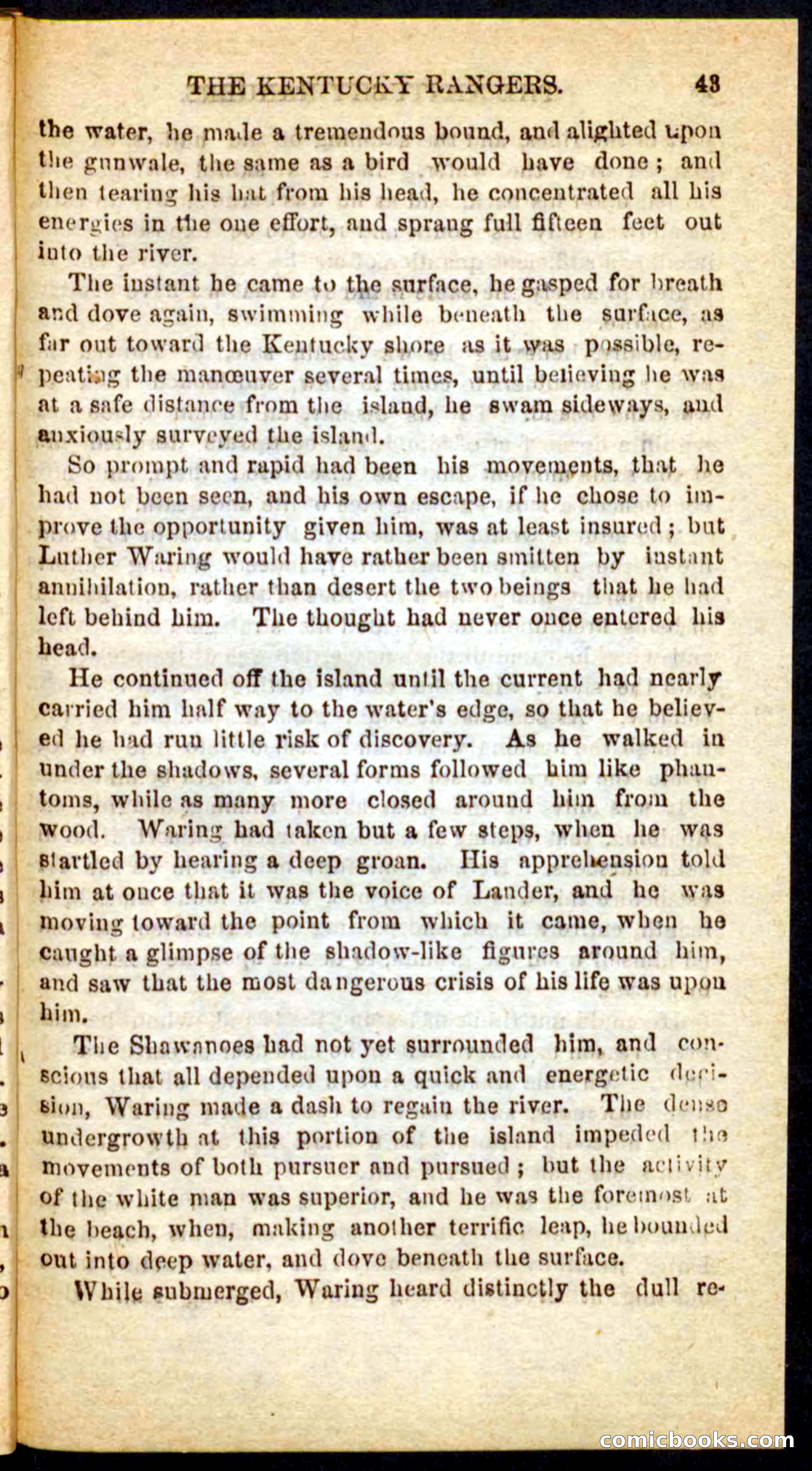 Beadle's Pocket Novels: Mad Anthony's Scouts — page 39 of 100