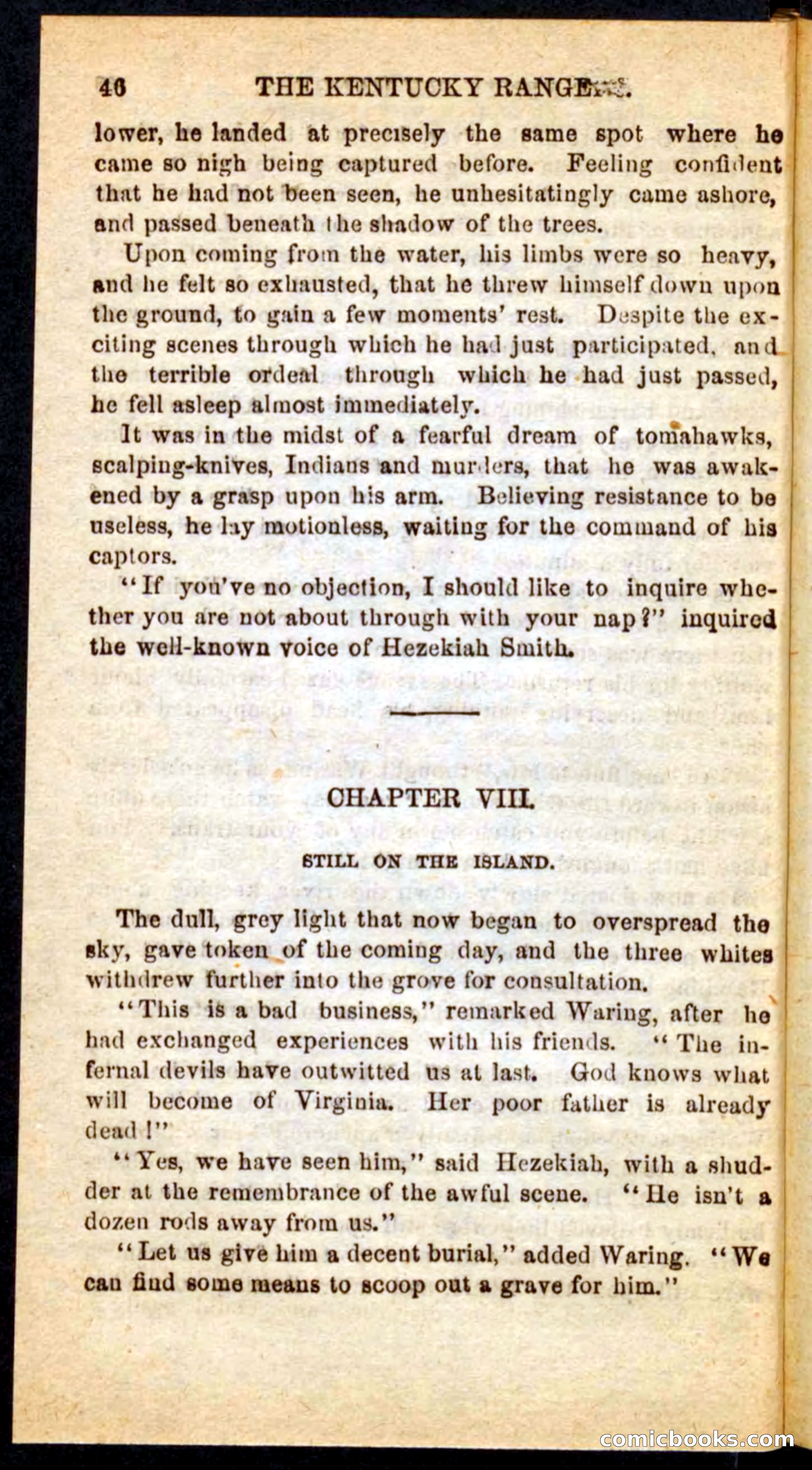 Beadle's Pocket Novels: Mad Anthony's Scouts — page 42 of 100