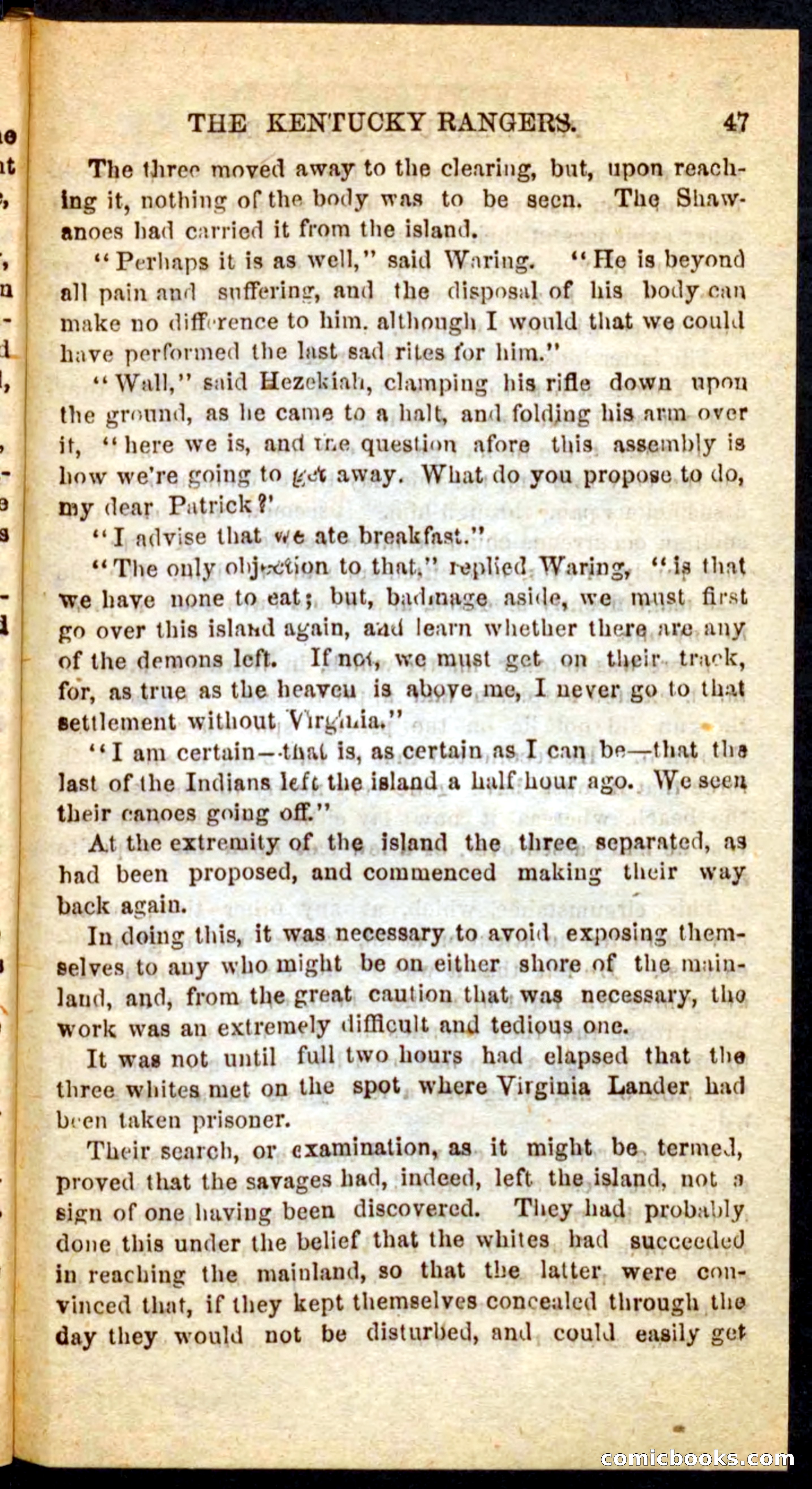 Beadle's Pocket Novels: Mad Anthony's Scouts — page 43 of 100