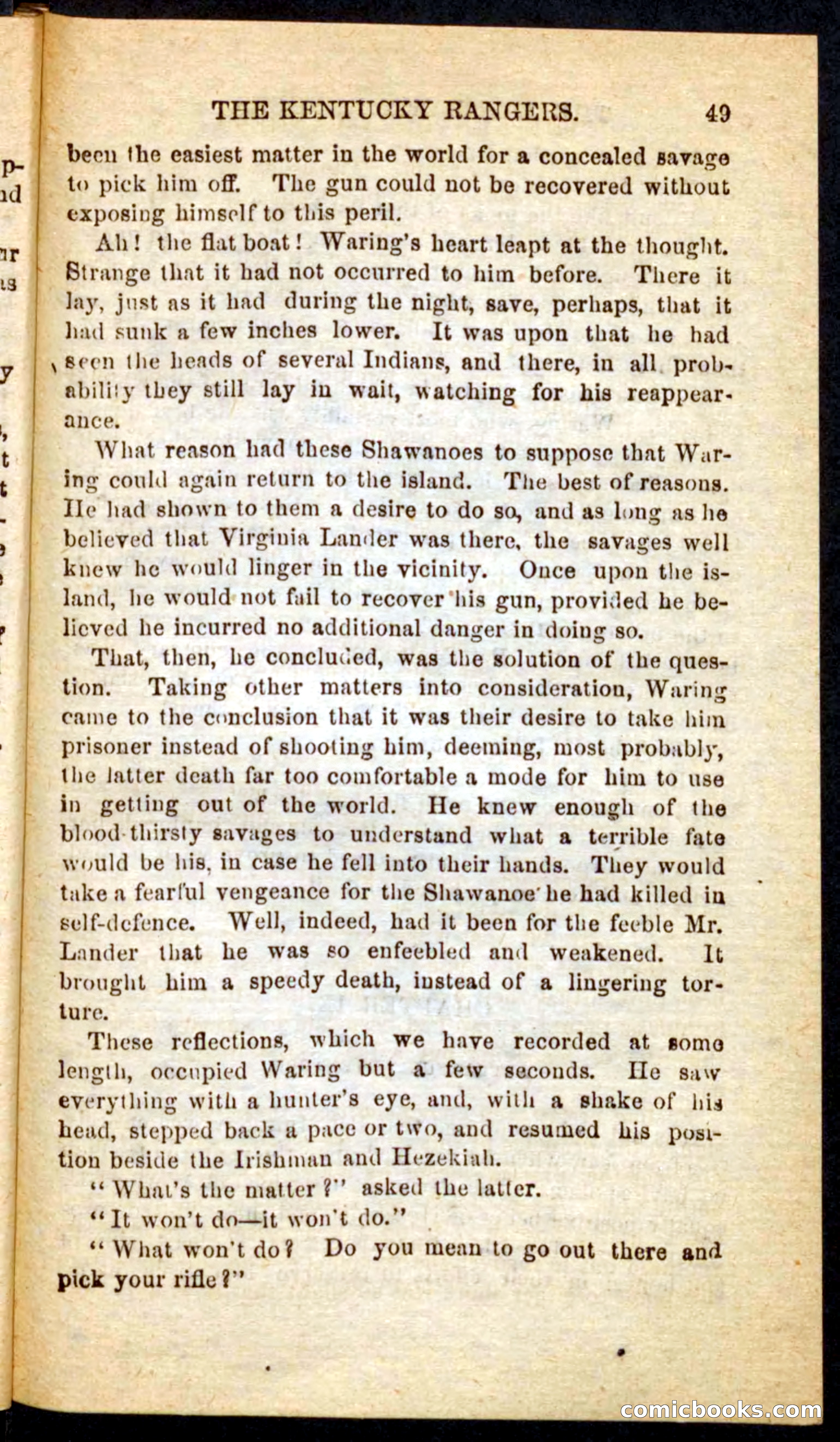 Beadle's Pocket Novels: Mad Anthony's Scouts — page 45 of 100