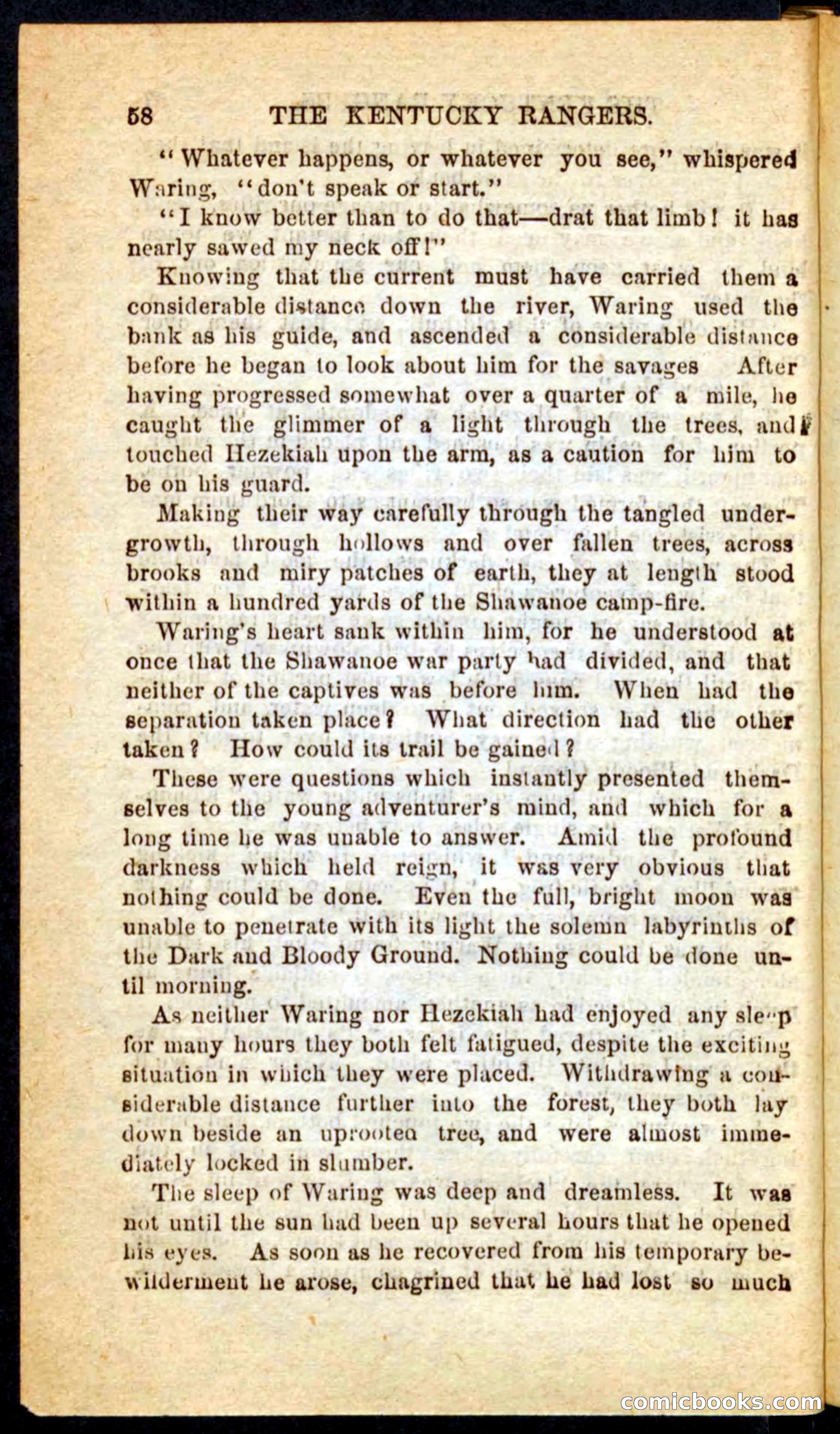 Beadle's Pocket Novels: Mad Anthony's Scouts — page 54 of 100