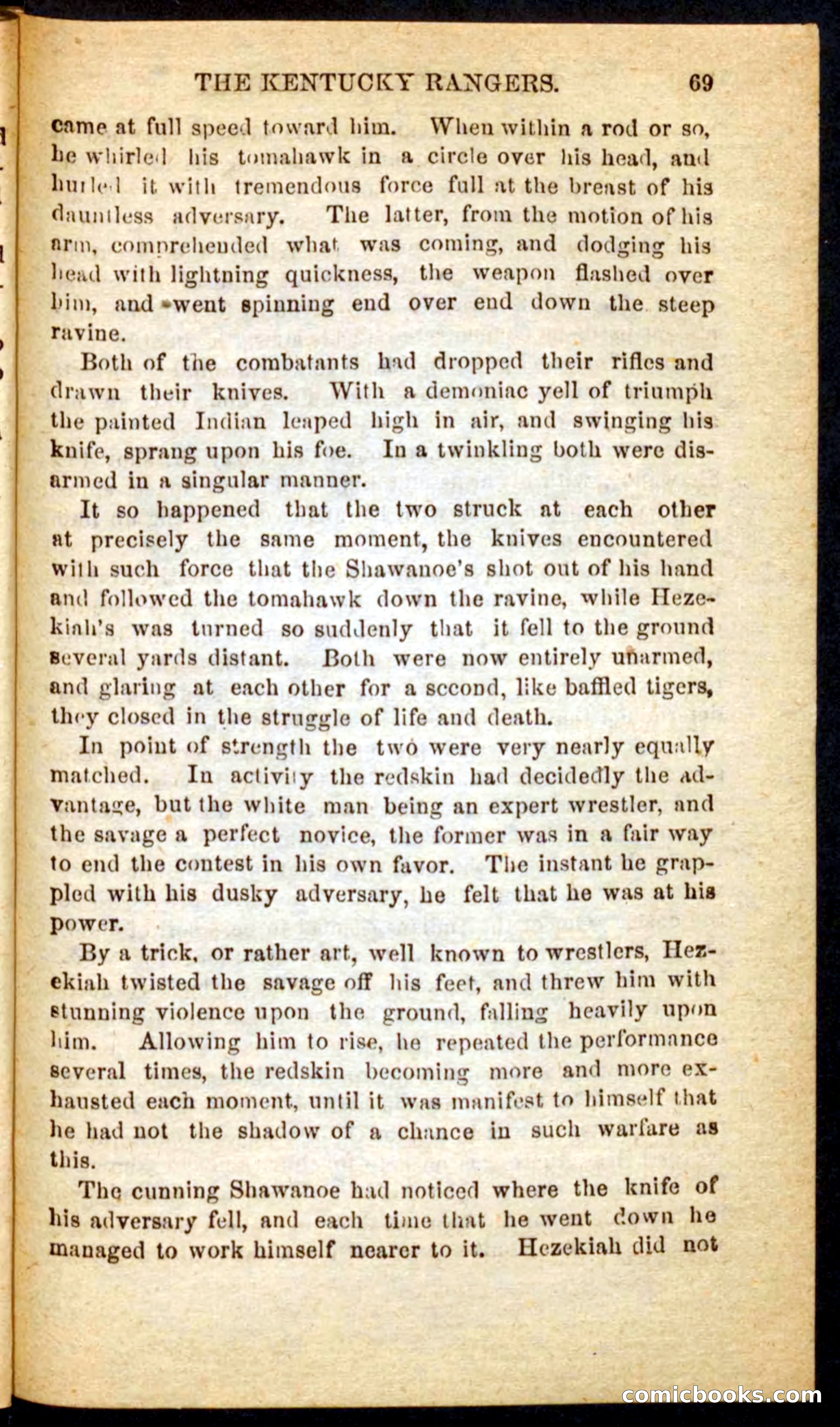 Beadle's Pocket Novels: Mad Anthony's Scouts — page 65 of 100