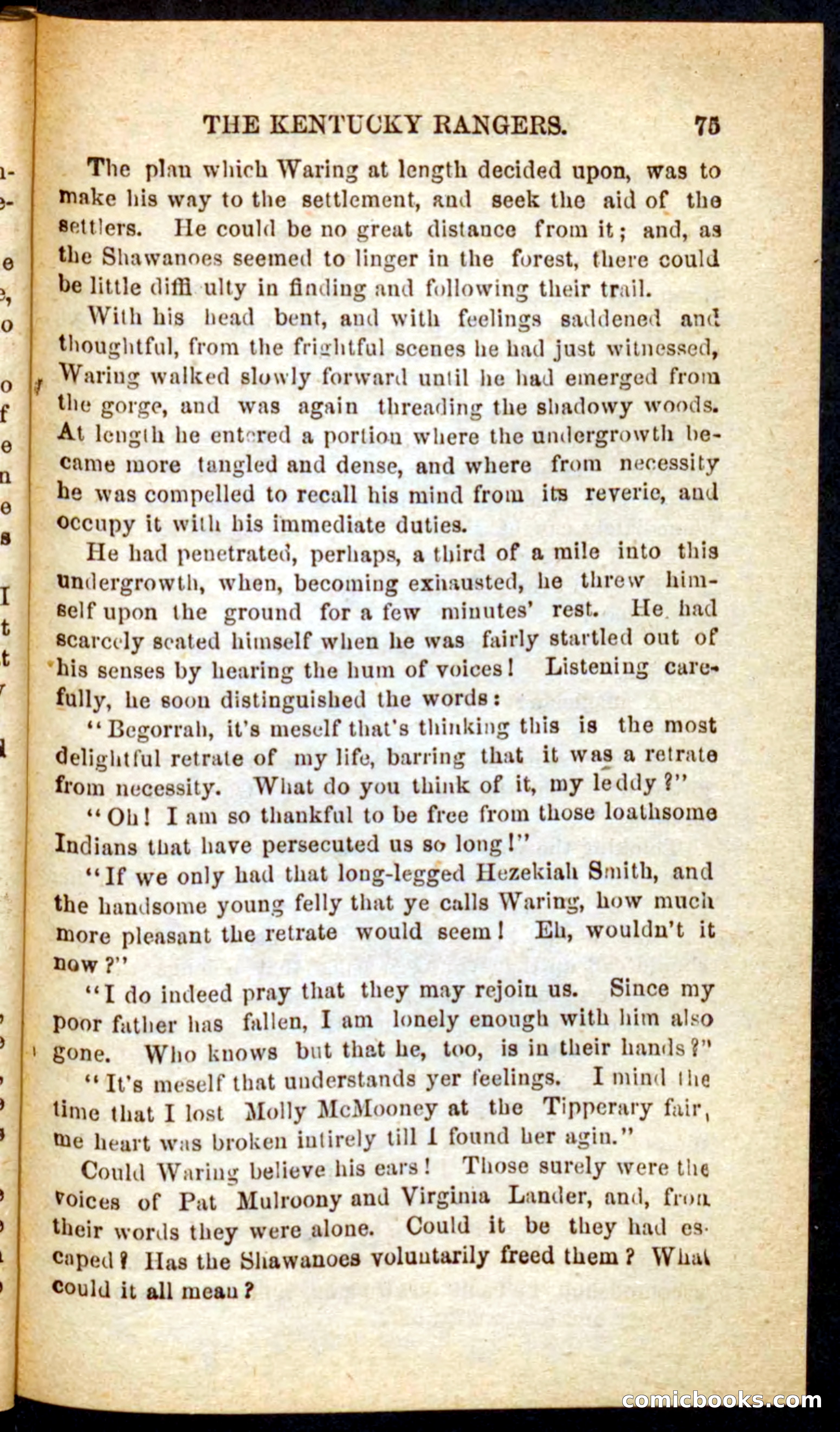 Beadle's Pocket Novels: Mad Anthony's Scouts — page 71 of 100
