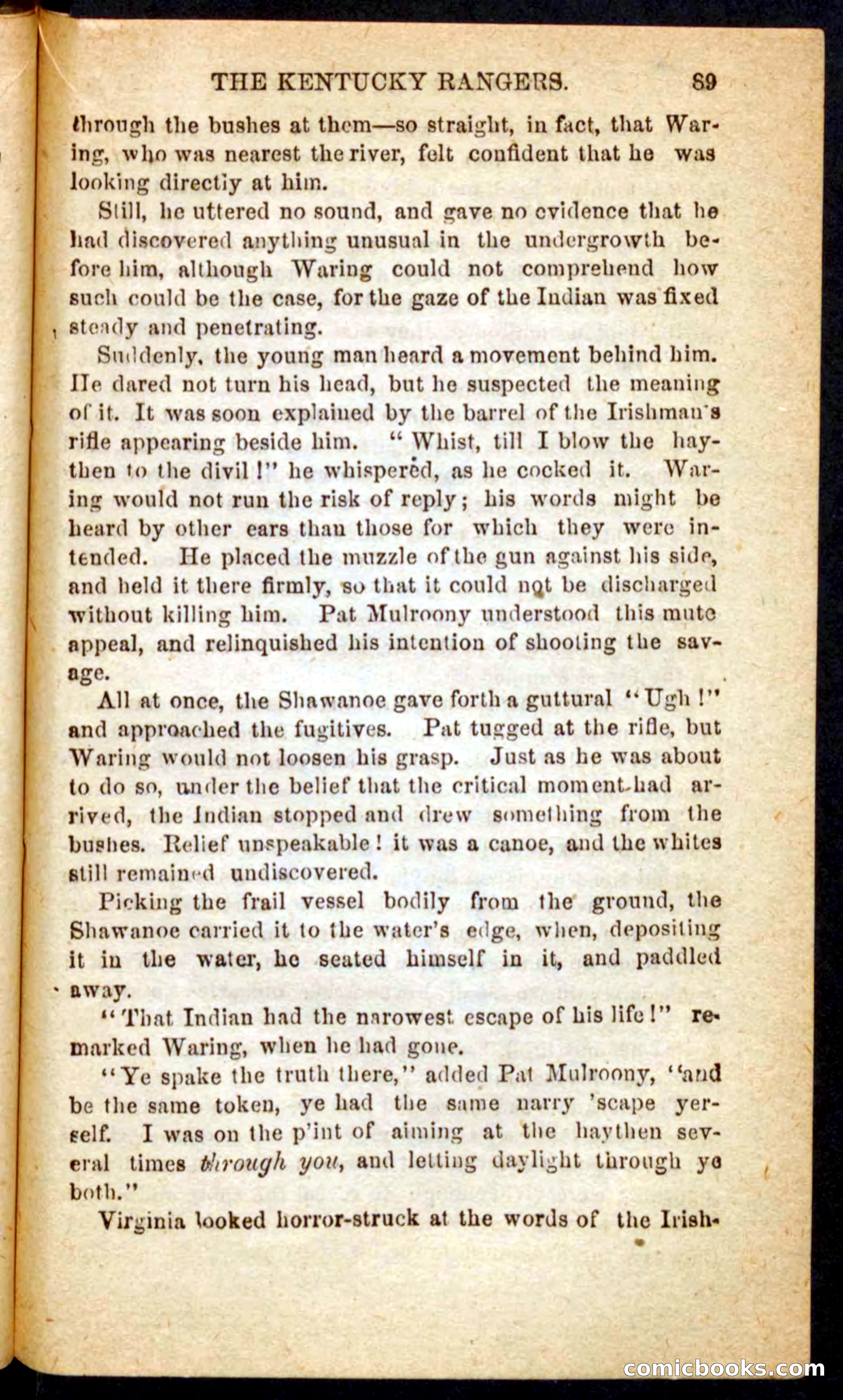 Beadle's Pocket Novels: Mad Anthony's Scouts — page 85 of 100