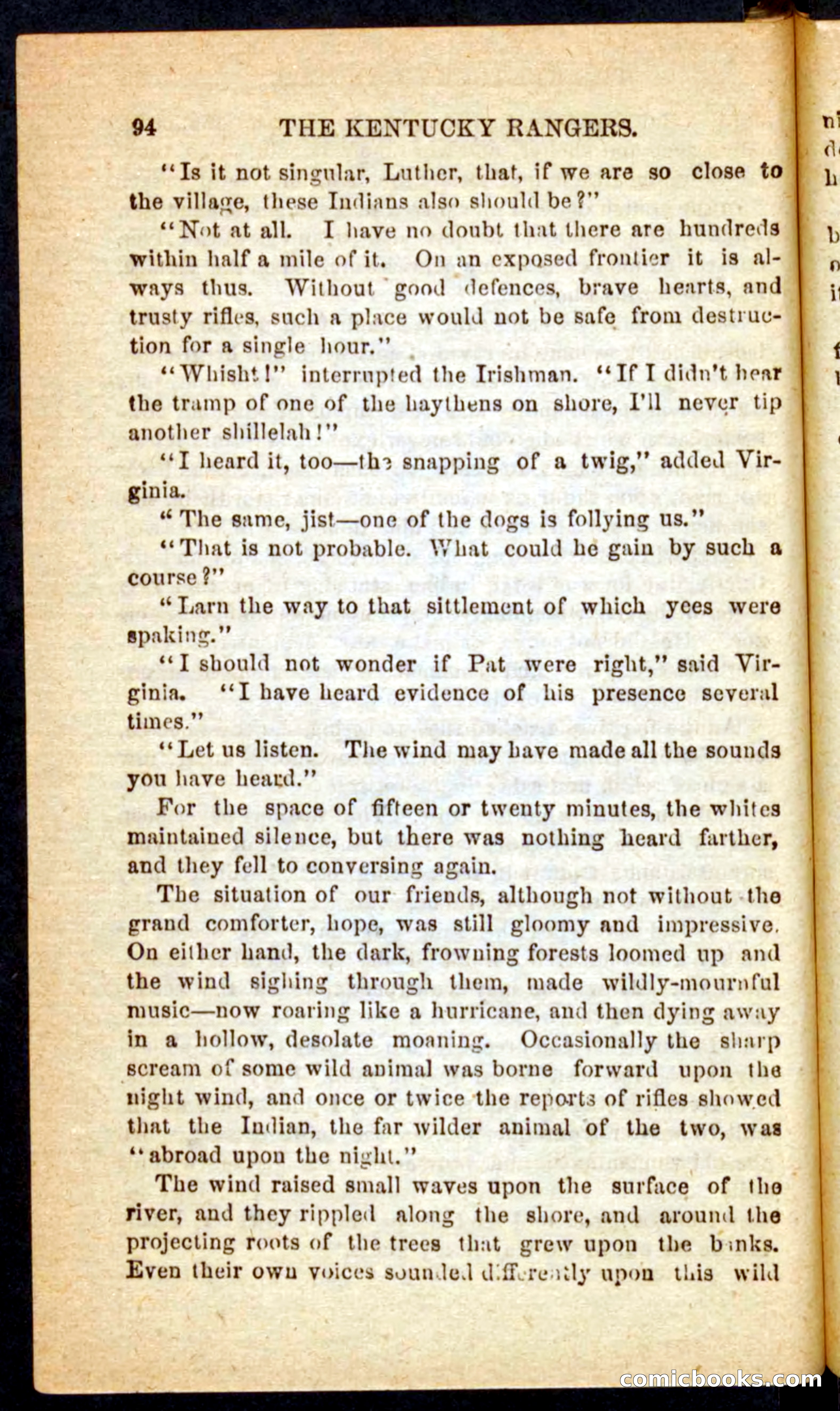 Beadle's Pocket Novels: Mad Anthony's Scouts — page 90 of 100