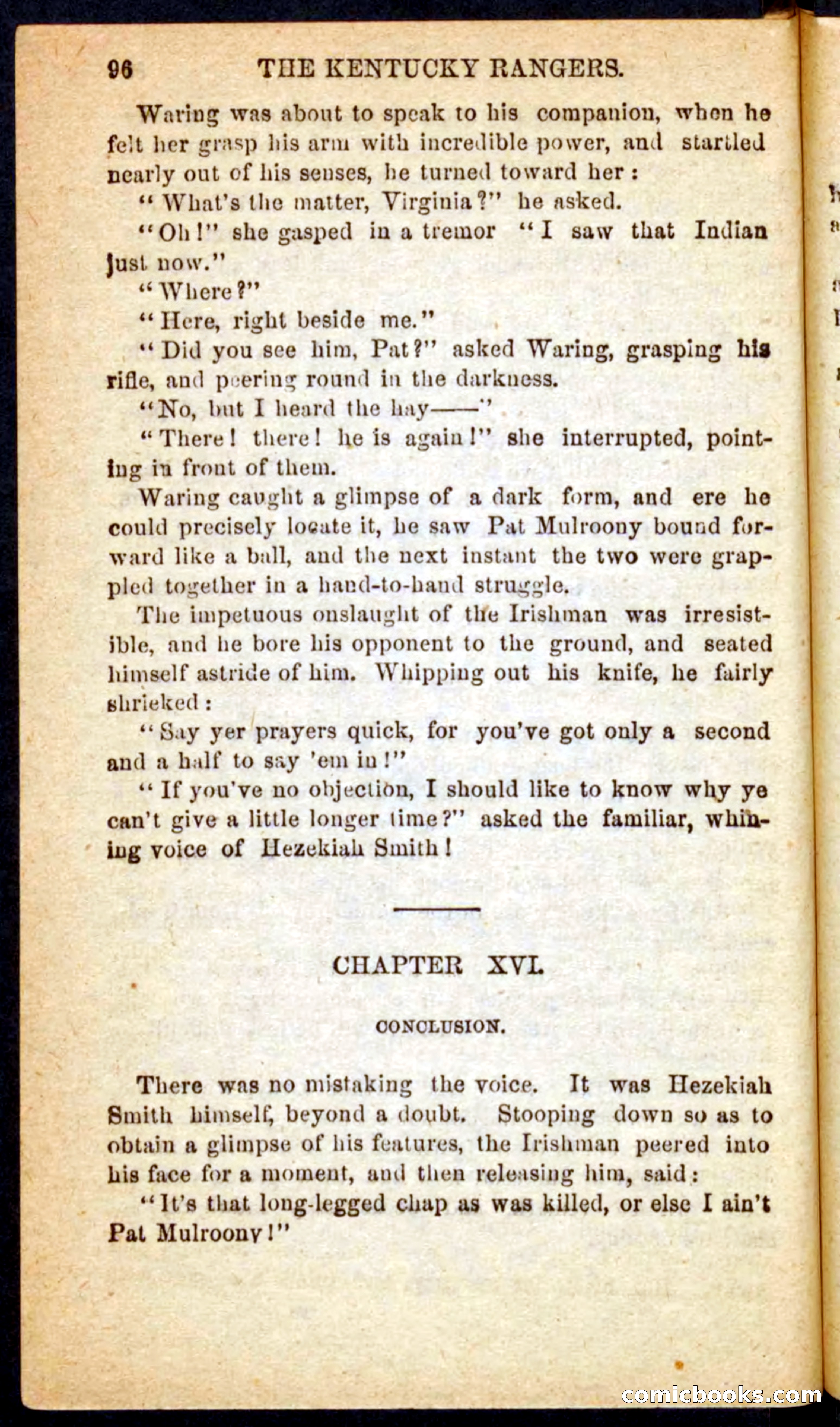 Beadle's Pocket Novels: Mad Anthony's Scouts — page 92 of 100