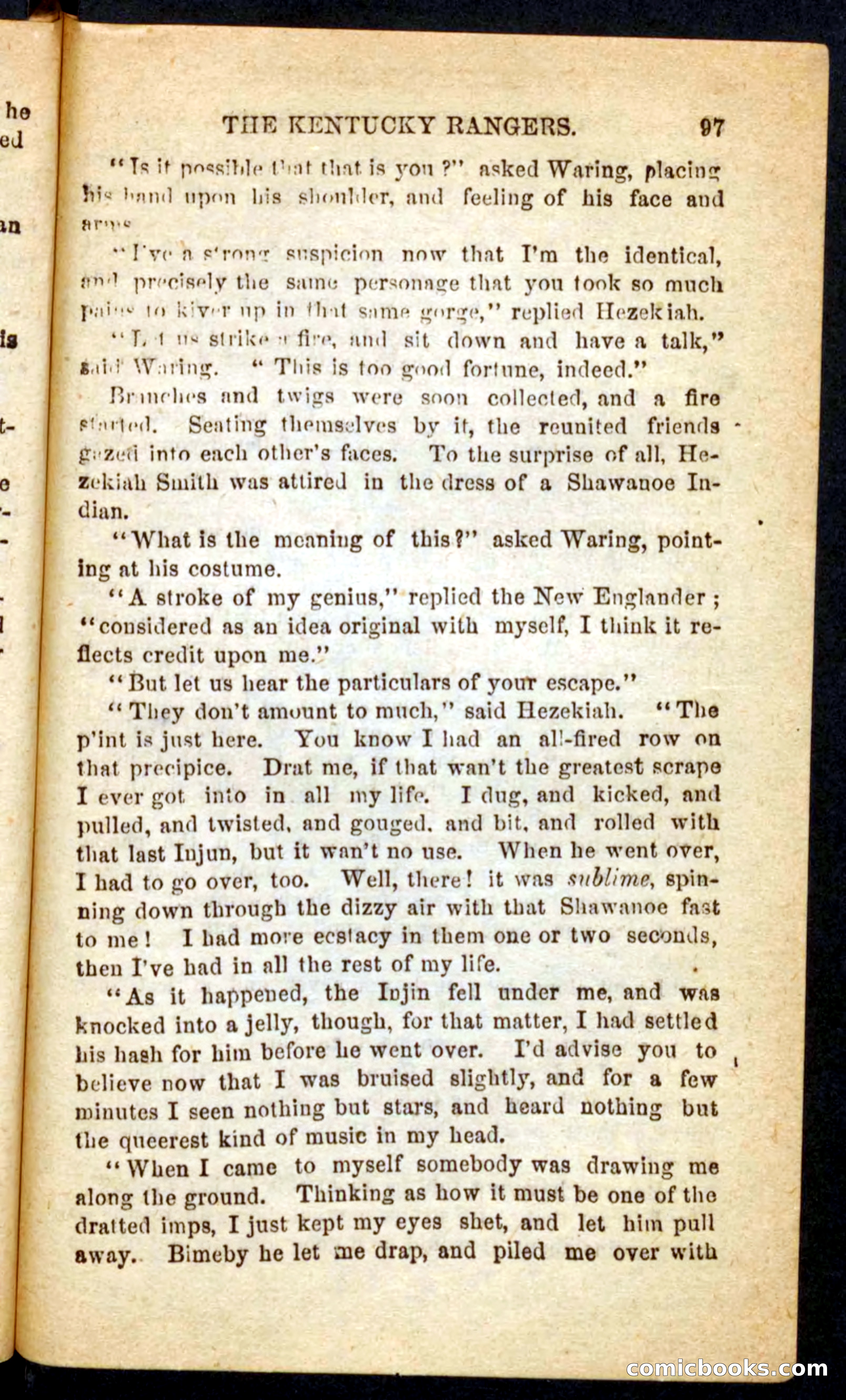 Beadle's Pocket Novels: Mad Anthony's Scouts — page 93 of 100