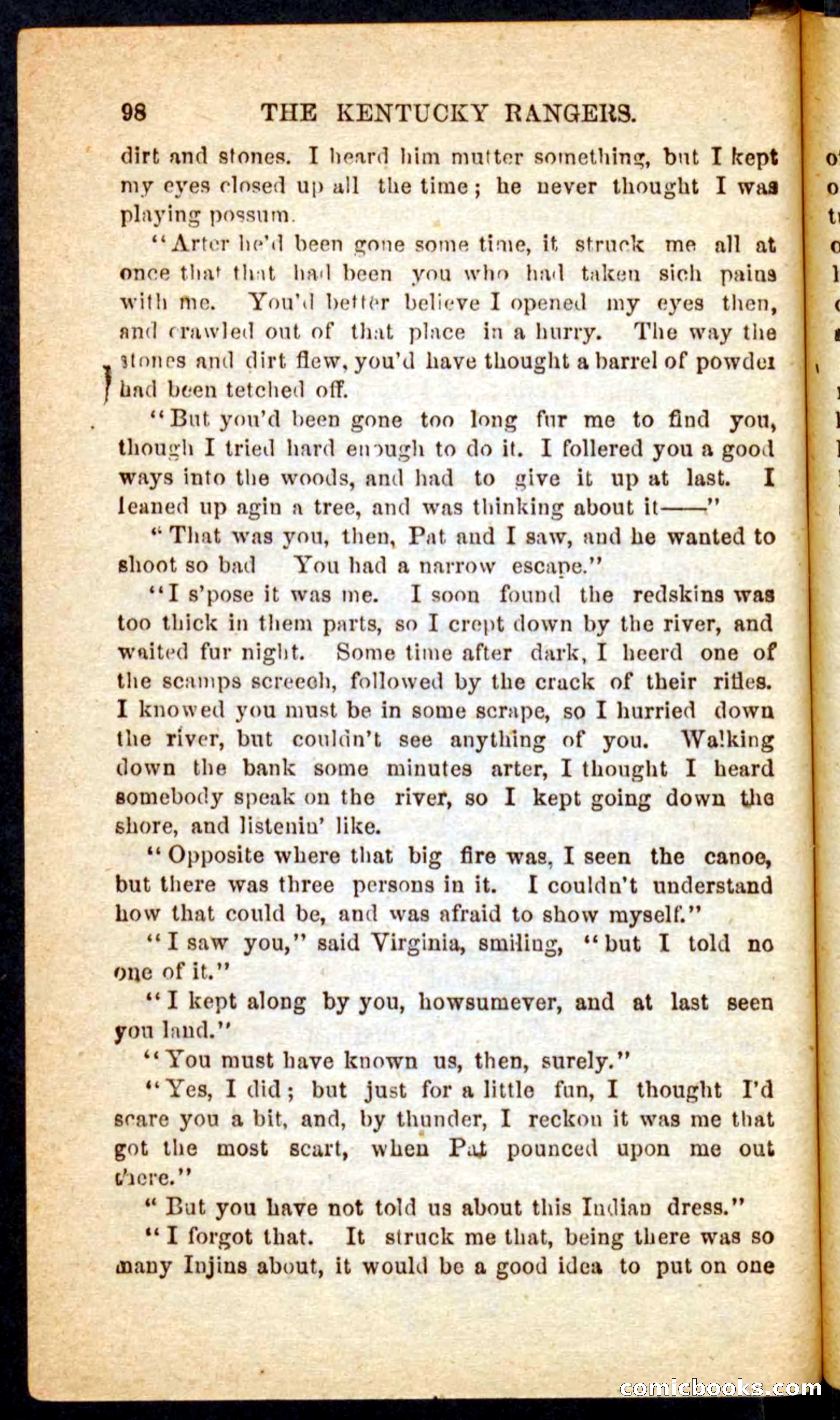 Beadle's Pocket Novels: Mad Anthony's Scouts — page 94 of 100