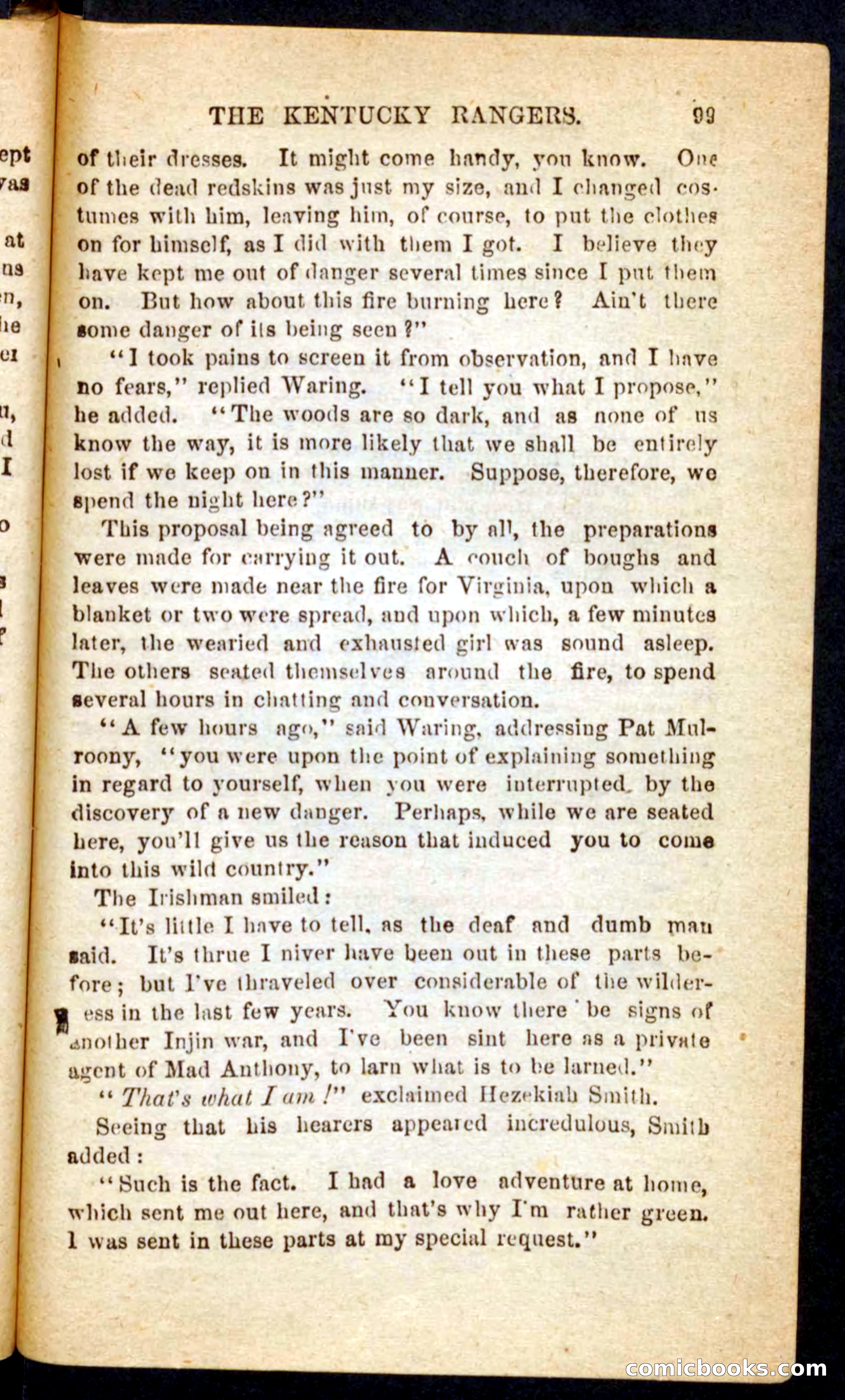Beadle's Pocket Novels: Mad Anthony's Scouts — page 95 of 100