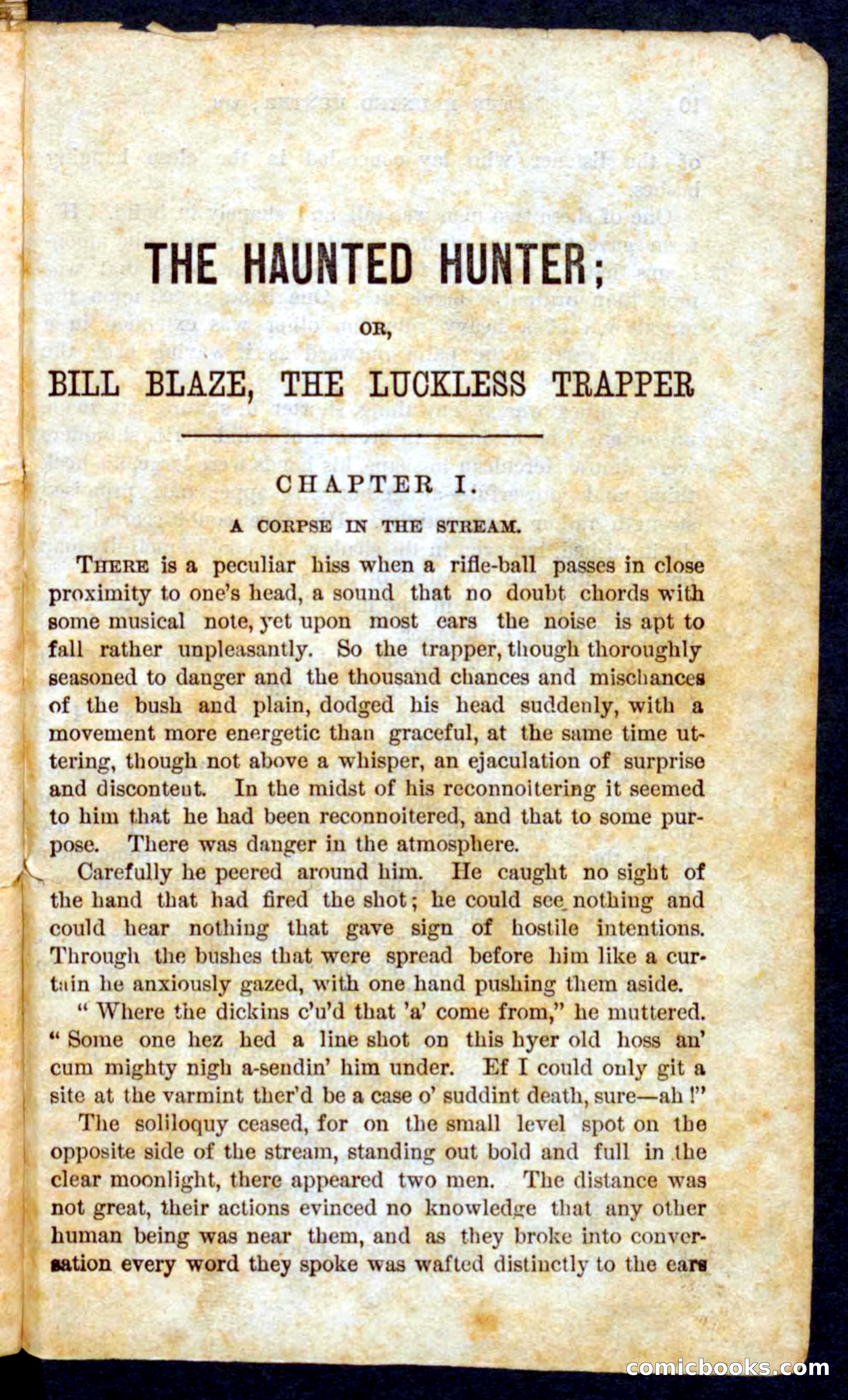 Beadle's Pocket Novels No. 62: The Luckless Trapper — page 7 of 100