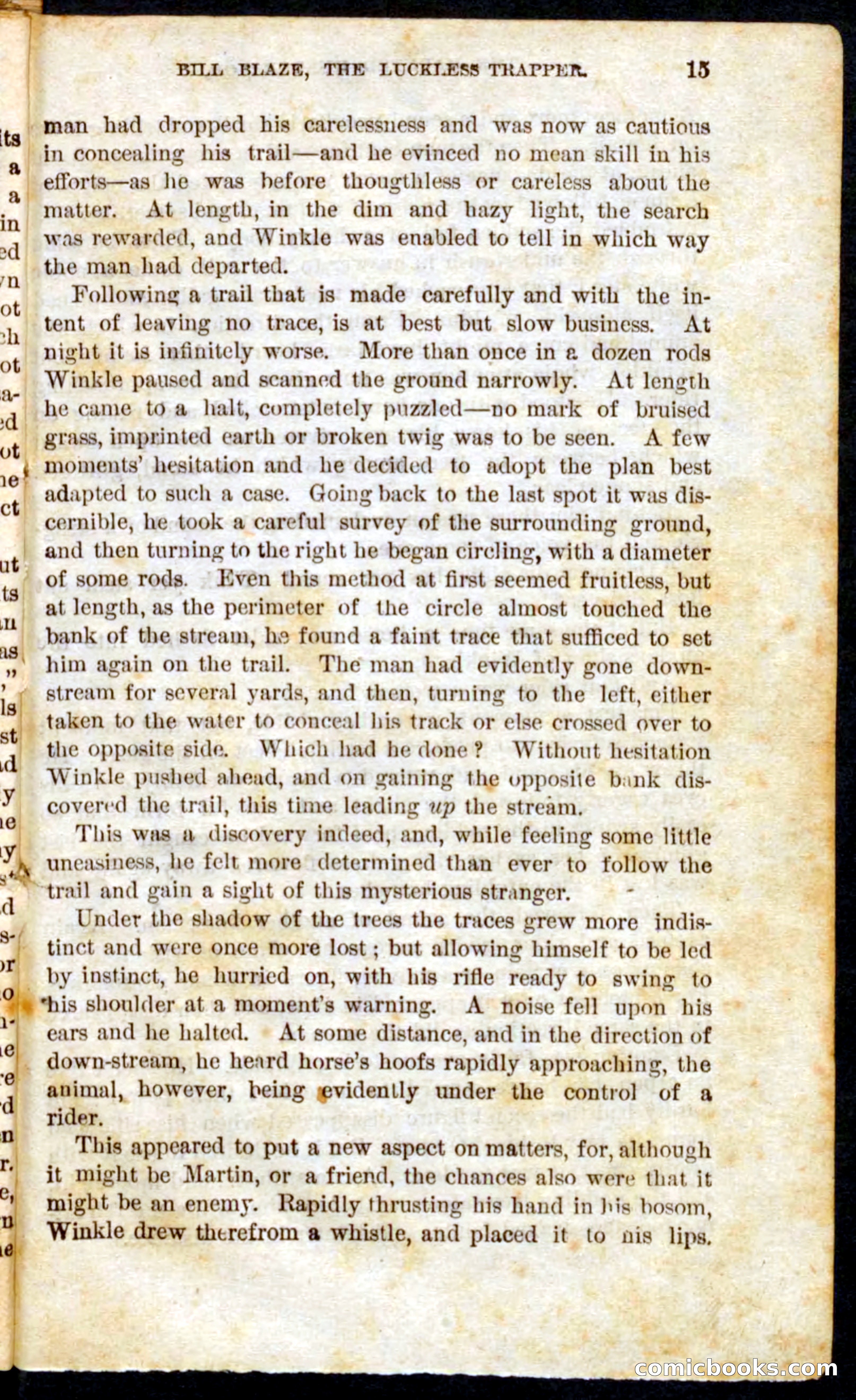 Beadle's Pocket Novels No. 62: The Luckless Trapper — page 13 of 100