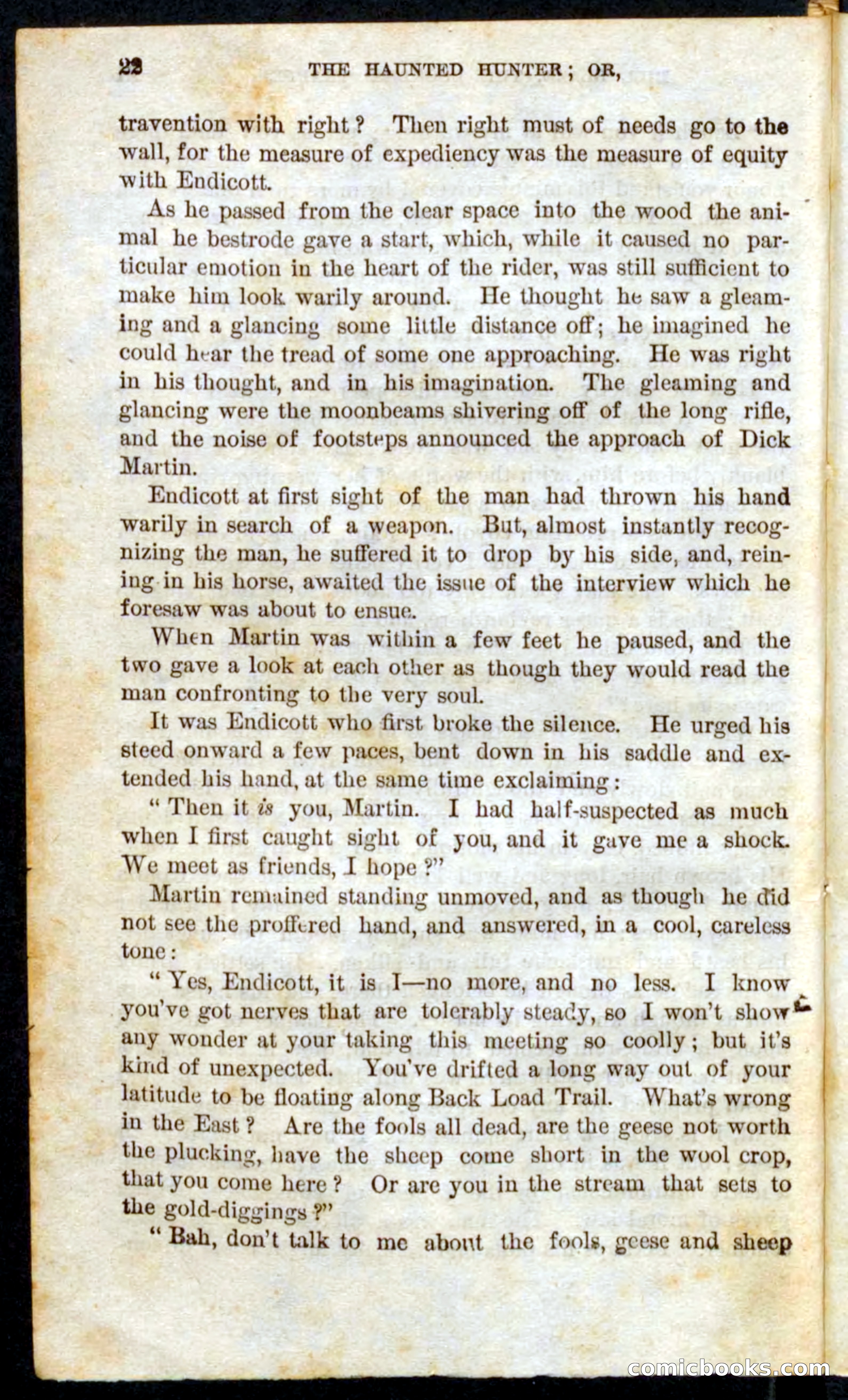 Beadle's Pocket Novels No. 62: The Luckless Trapper — page 20 of 100