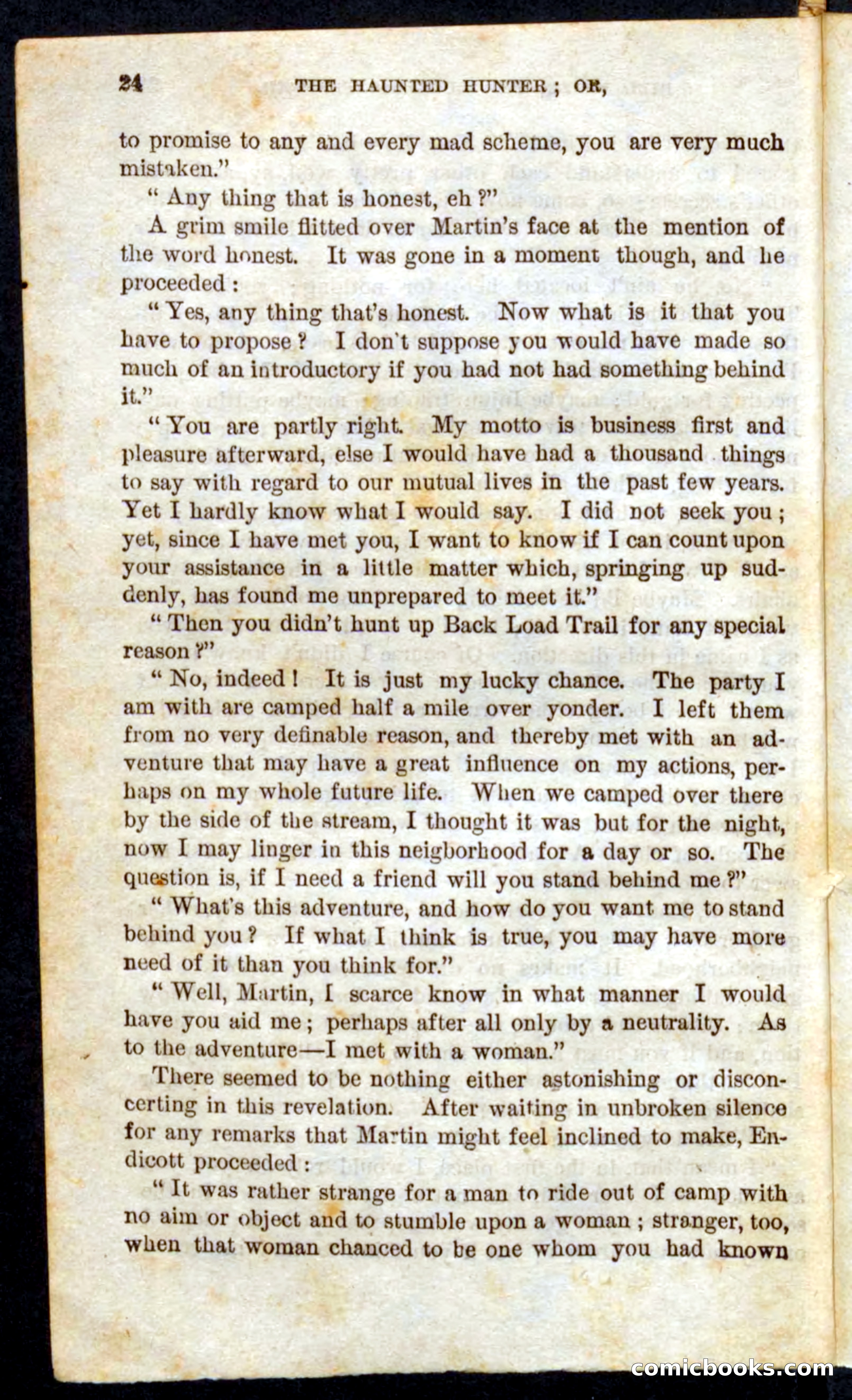 Beadle's Pocket Novels No. 62: The Luckless Trapper — page 22 of 100